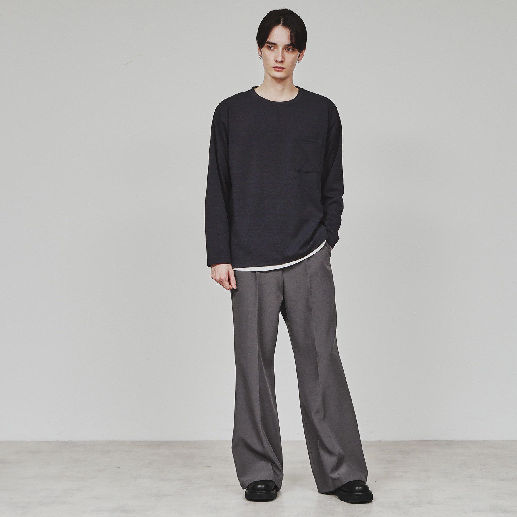 tk.TAKEO KIKUCHI「【セットアイテム】フクレジャカードアンサンブル」|Tシャツ・カットソー|