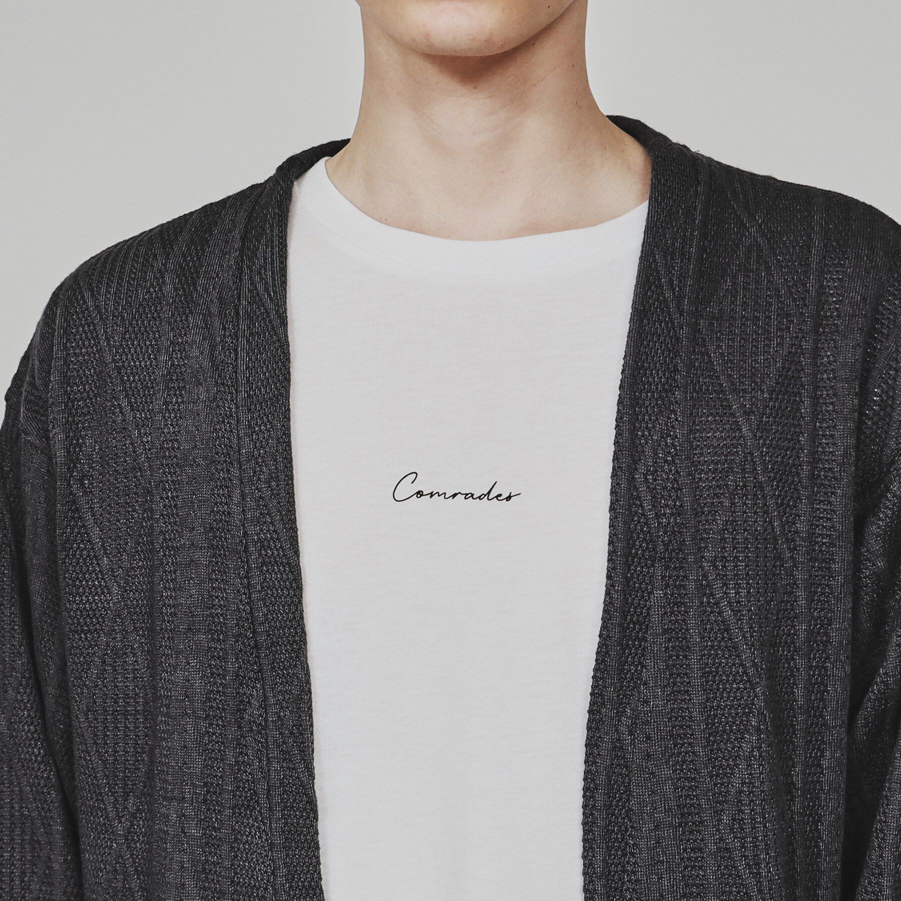 tk.TAKEO KIKUCHI「【セットアップ】フクレジャカードカーデアンサンブル」|カーディガン|