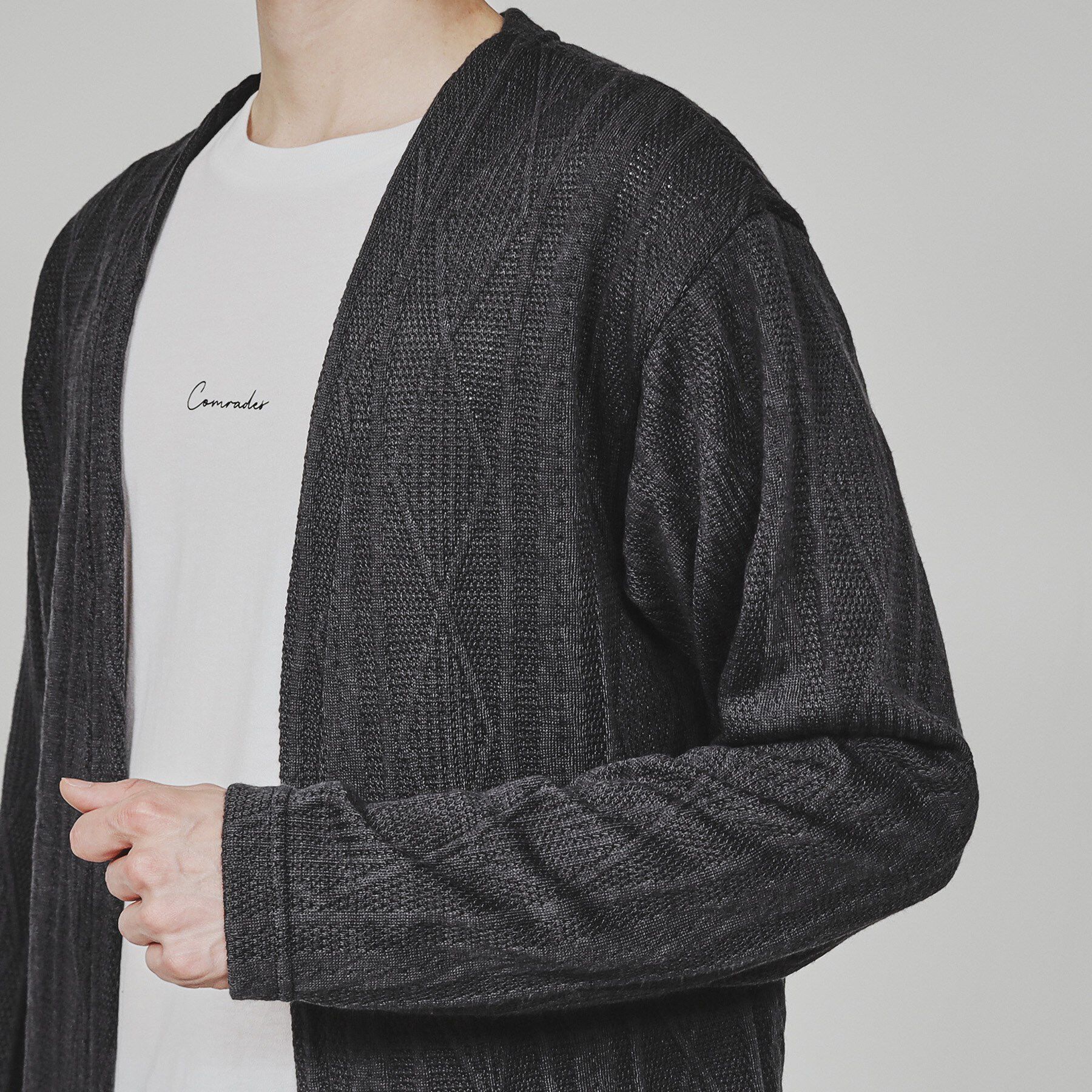 tk.TAKEO KIKUCHI「【セットアップ】フクレジャカードカーデアンサンブル」|カーディガン|