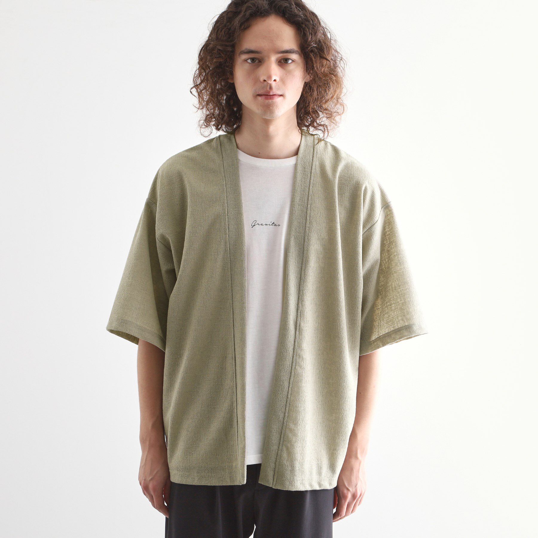 tk.TAKEO KIKUCHI「5分袖ボレロアンサンブル」|Tシャツ・カットソー|