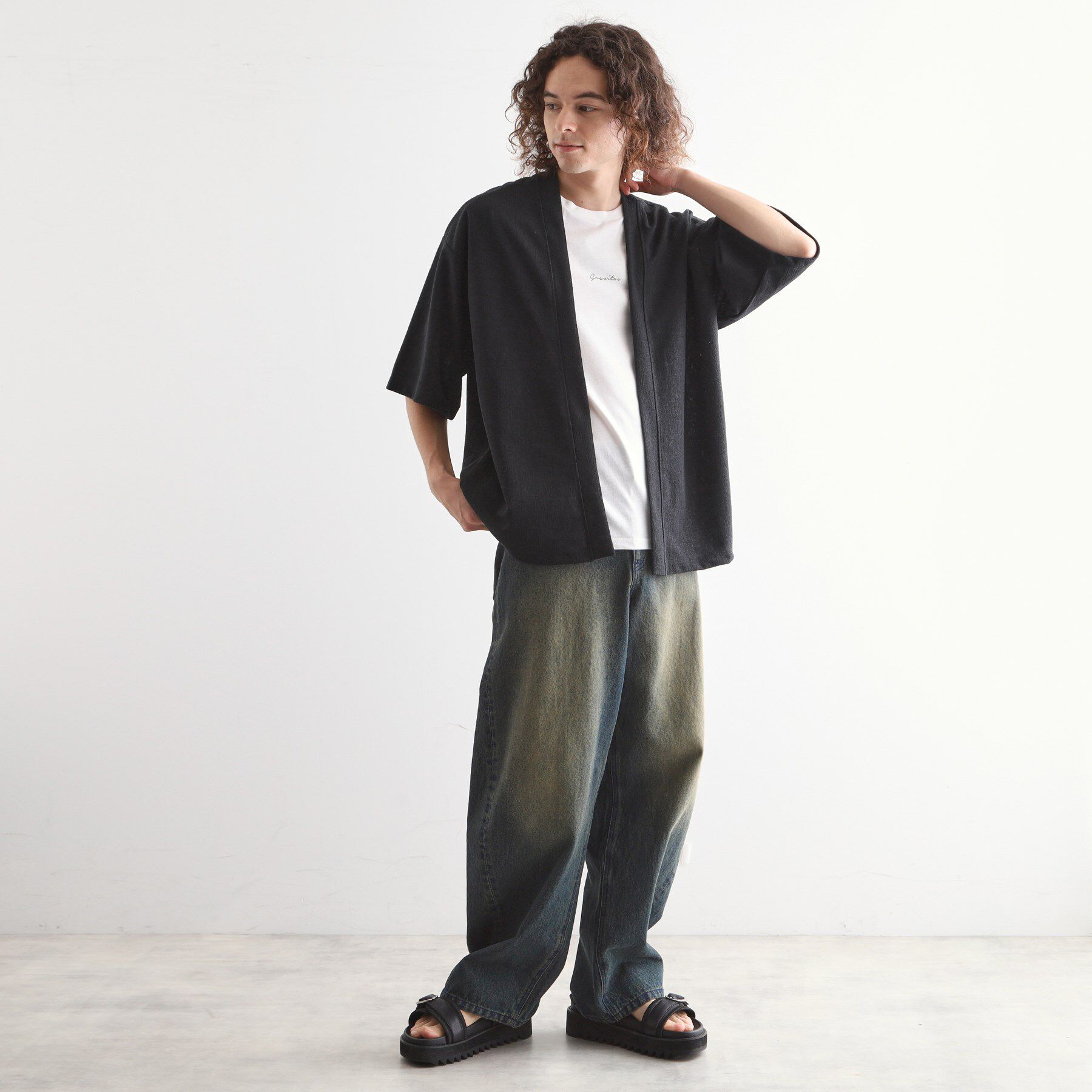 tk.TAKEO KIKUCHI「5分袖ボレロアンサンブル」|Tシャツ・カットソー|