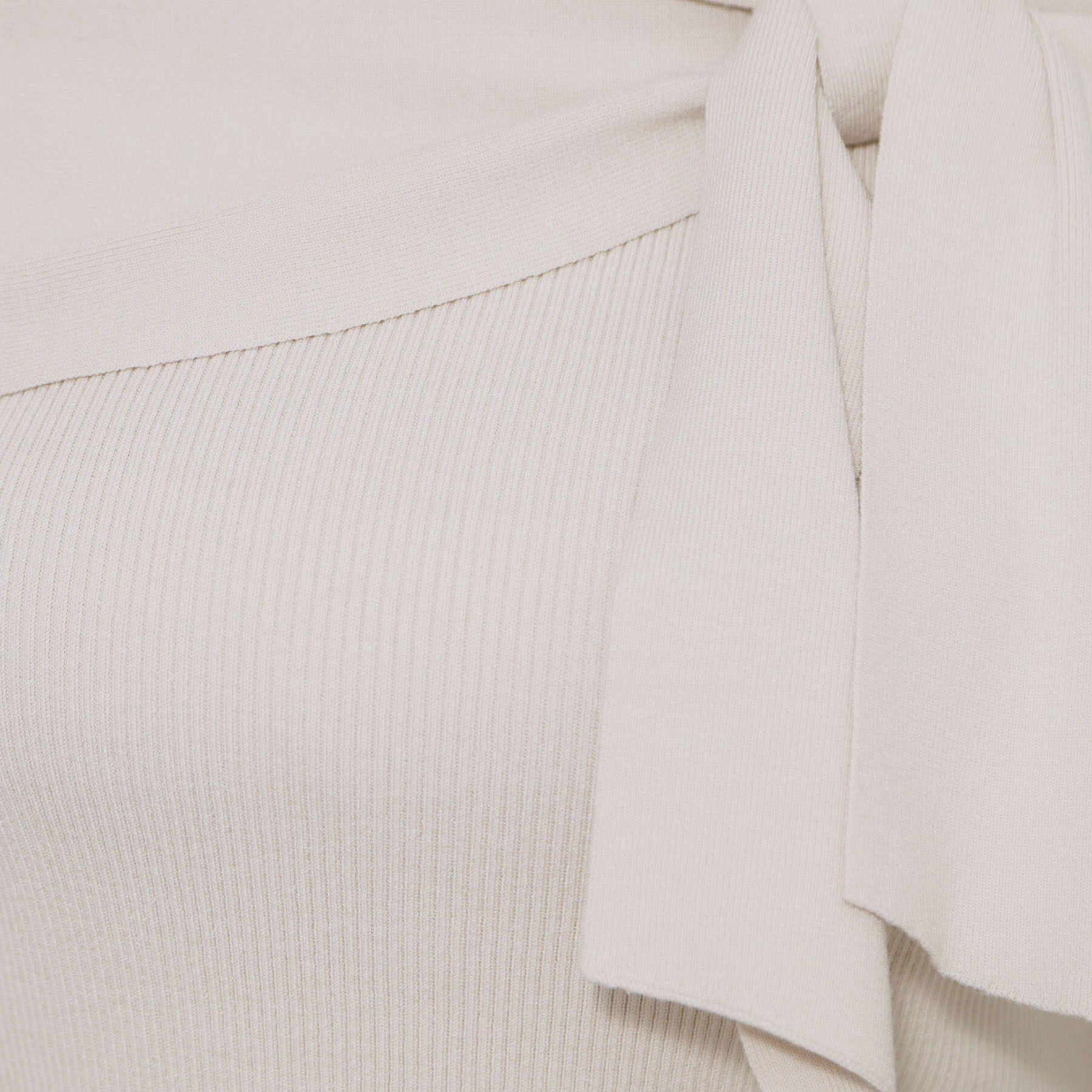 index「オフショルリボンリブニット【洗濯機OK】」|ニット・セーター|