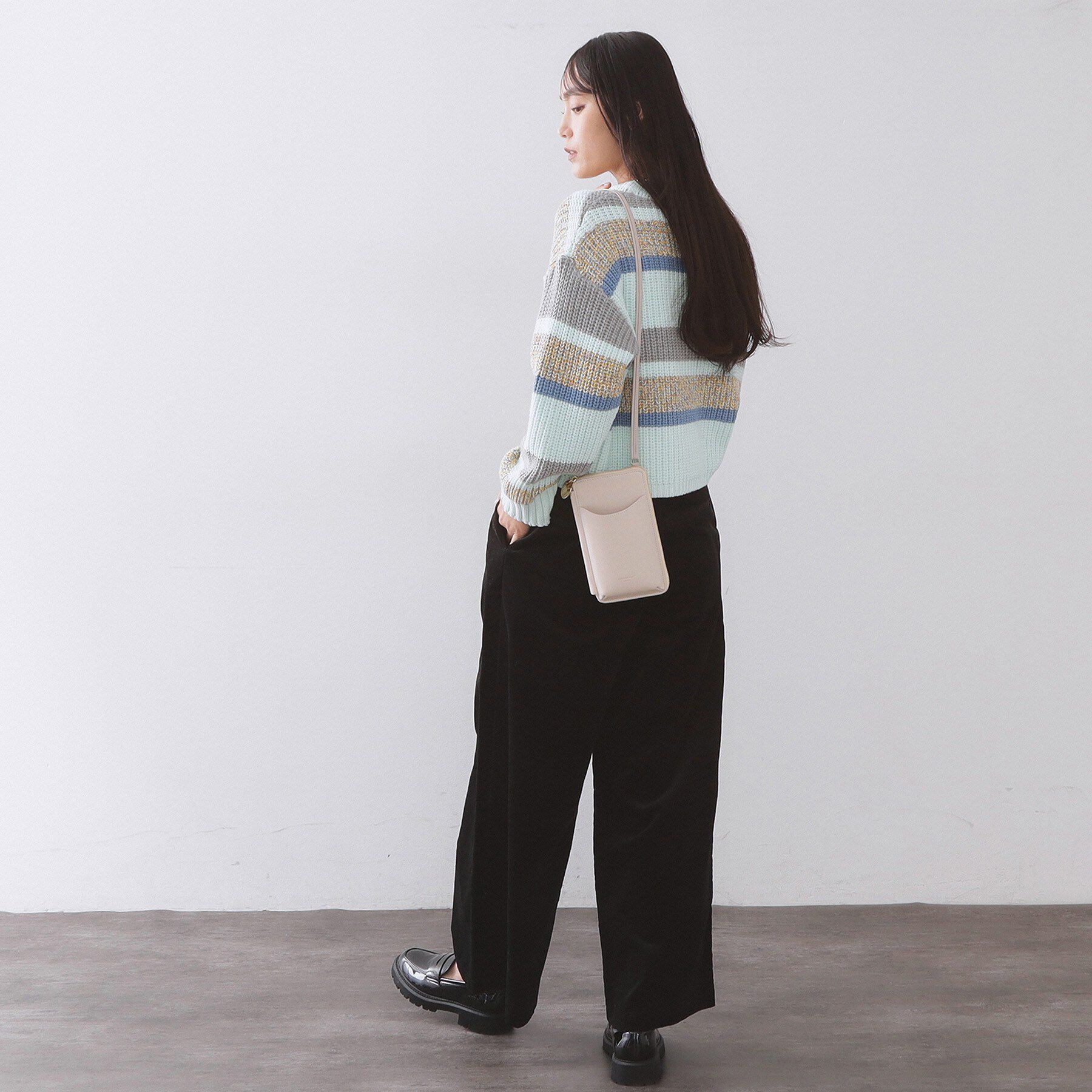 OPAQUE.CLIP「合皮携帯ミニショルダーバッグ」|ショルダー・メッセンジャー|