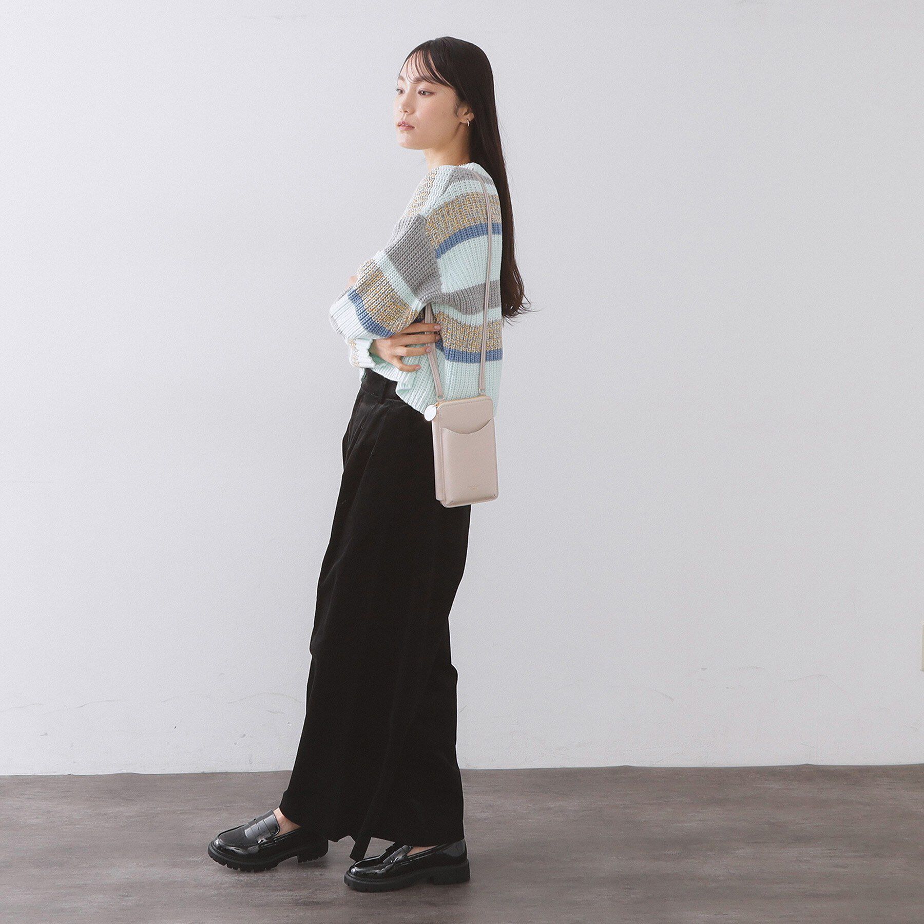 OPAQUE.CLIP「合皮携帯ミニショルダーバッグ」|ショルダー・メッセンジャー|