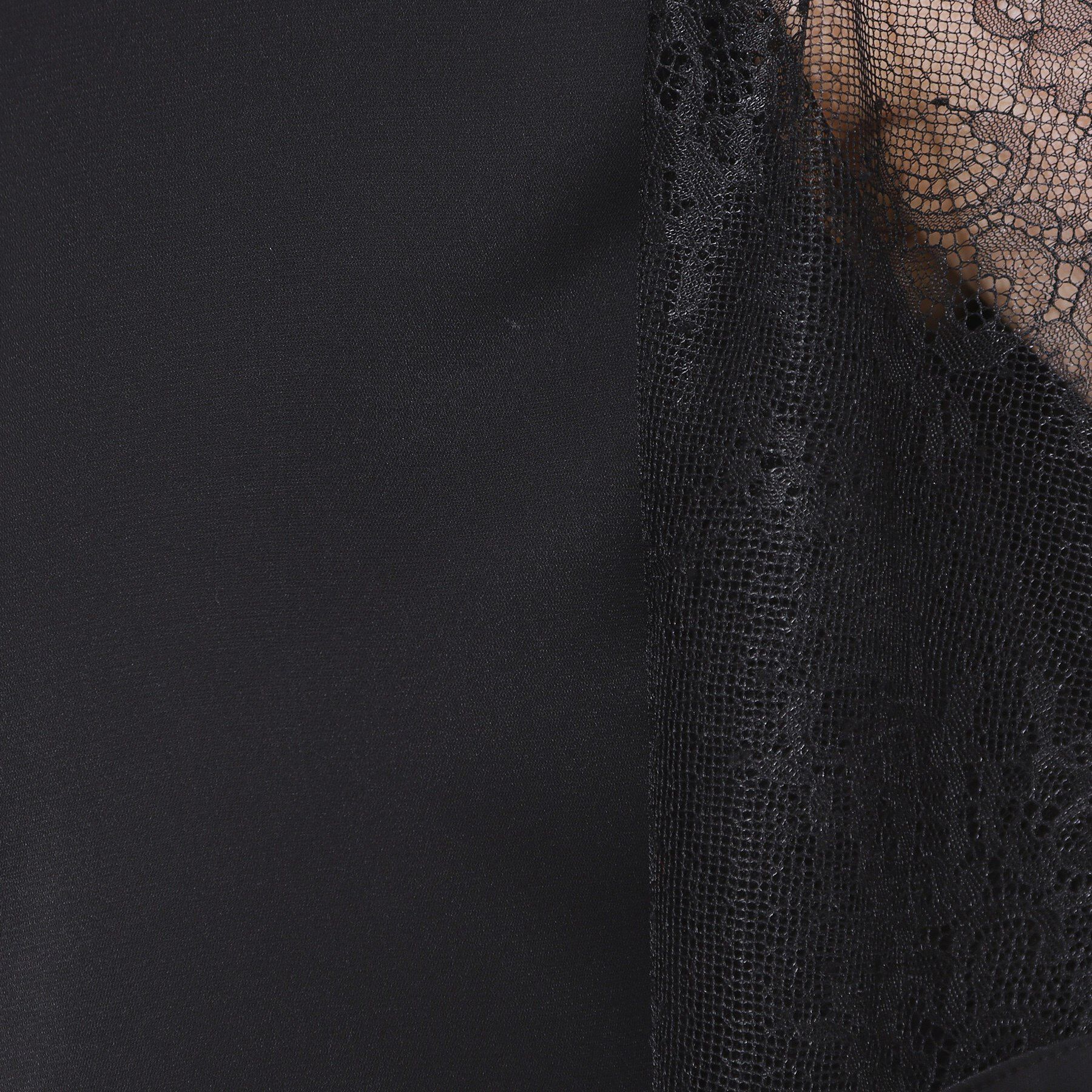 Couture broach「【マシンウォッシャブル・シアー・細見え】Vネック袖レースフレアブラウス」|シャツ・ブラウス|