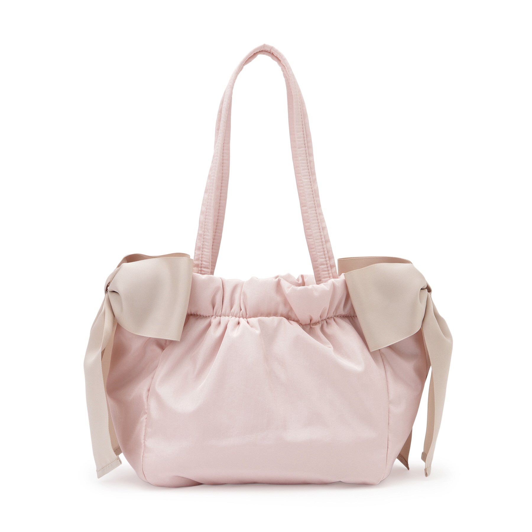Couture broach「サイドリボントートバッグ」|トートバッグ|ライトピンク(070