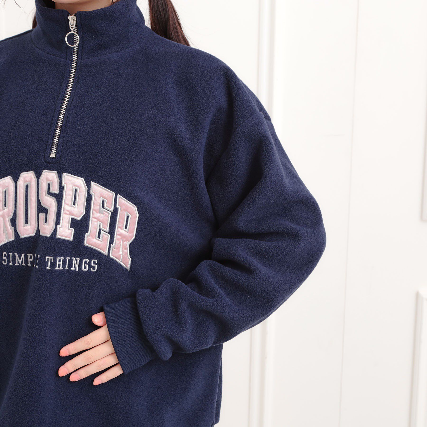 PINK-latte「ハーフジップフリーストレーナー」|その他|