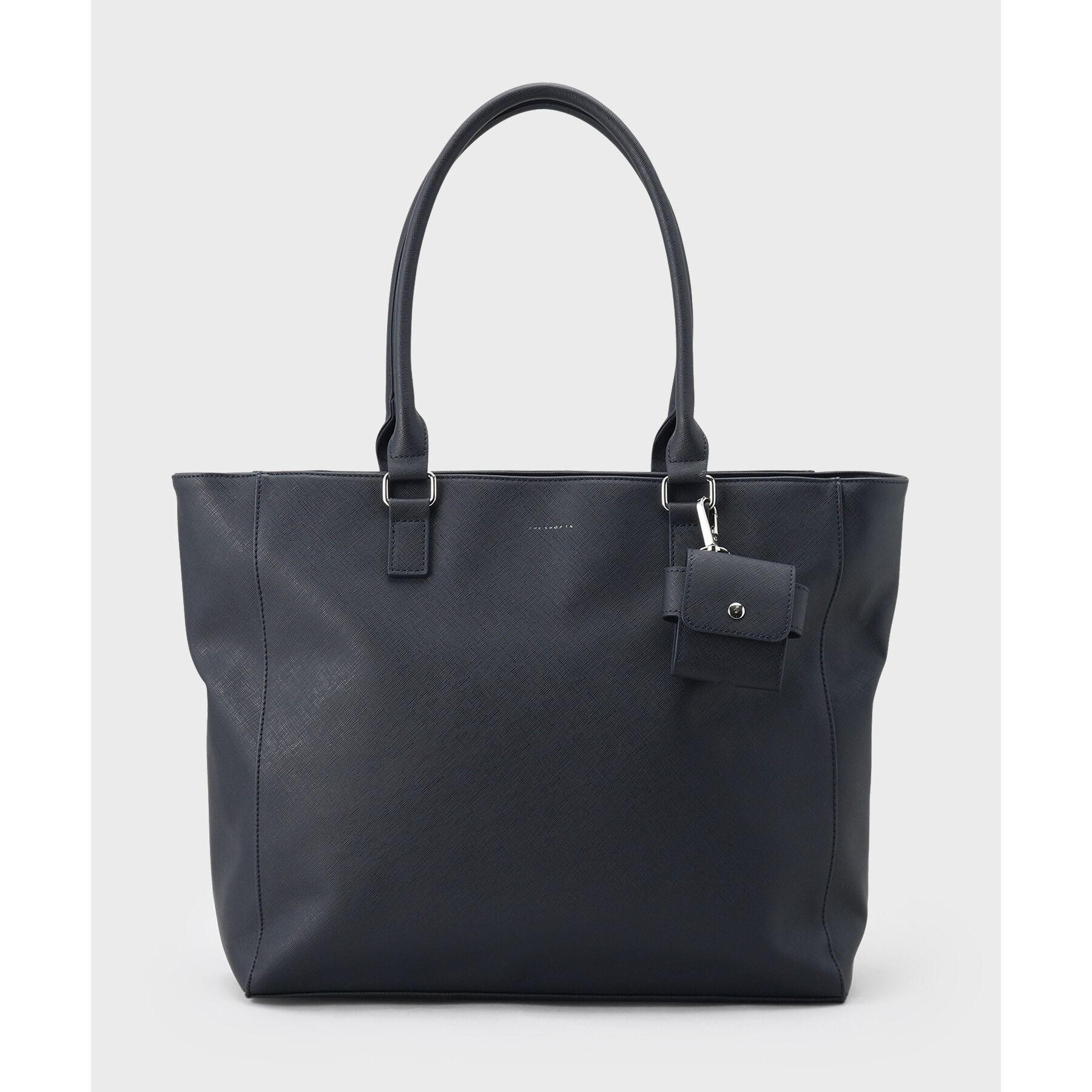 THE SHOP TK「【A4サイズ／ビジネスでも使える】合皮トートバッグ イヤホンケース付き」|トートバッグ|