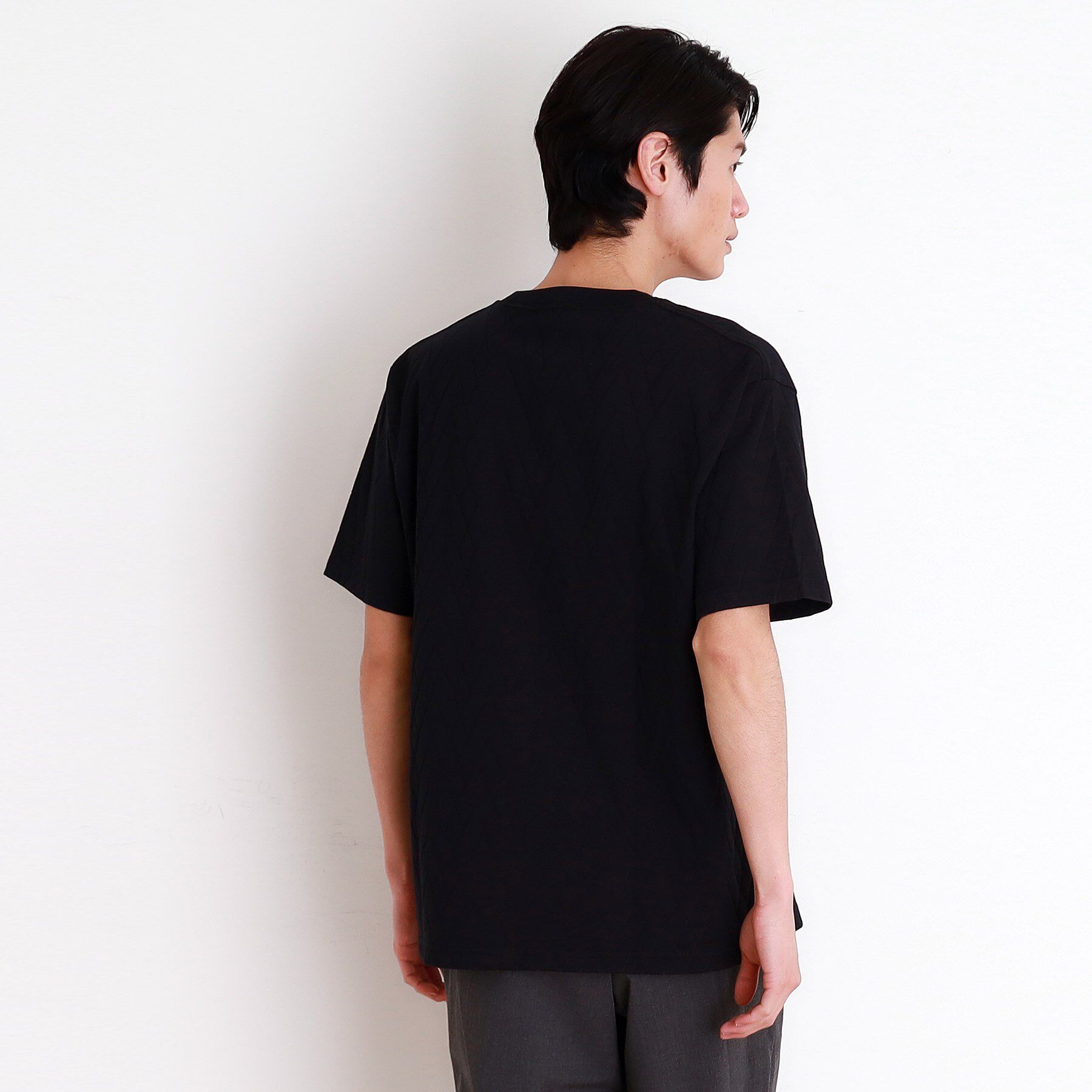 THE SHOP TK「ジオメトリックリンクス半袖Ｔシャツ」|Tシャツ・カットソー|