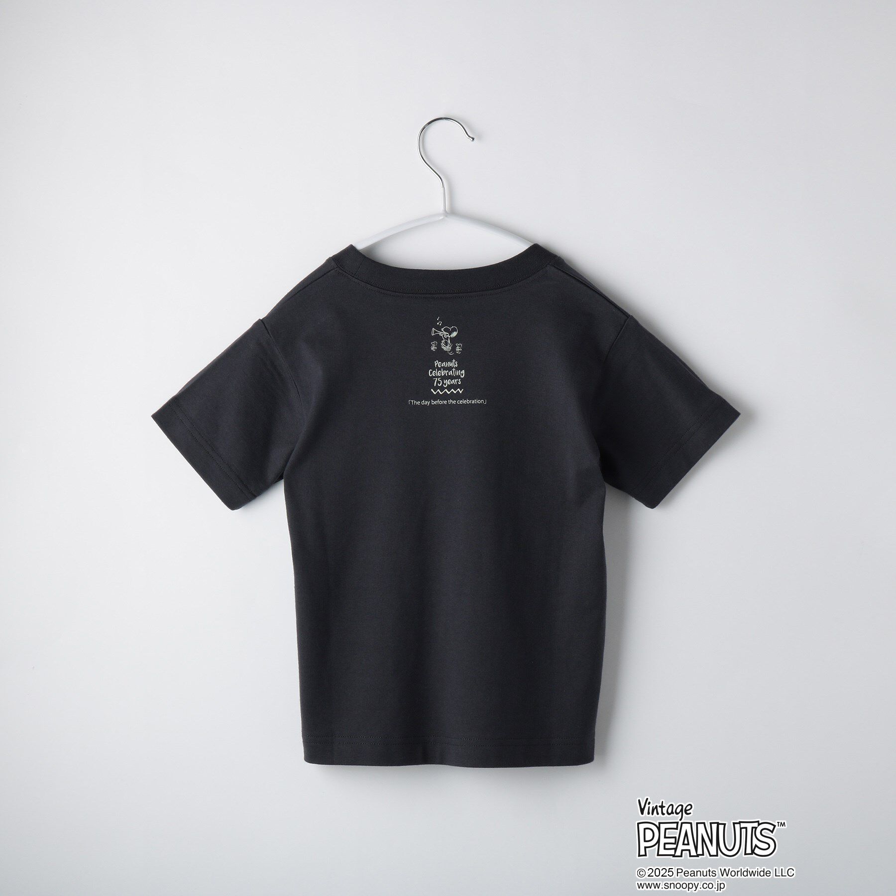 THE SHOP TK「PEANUTS 半袖Tシャツ 75周年／【110-150】ママ・パパとおそろい」|Tシャツ・カットソー|