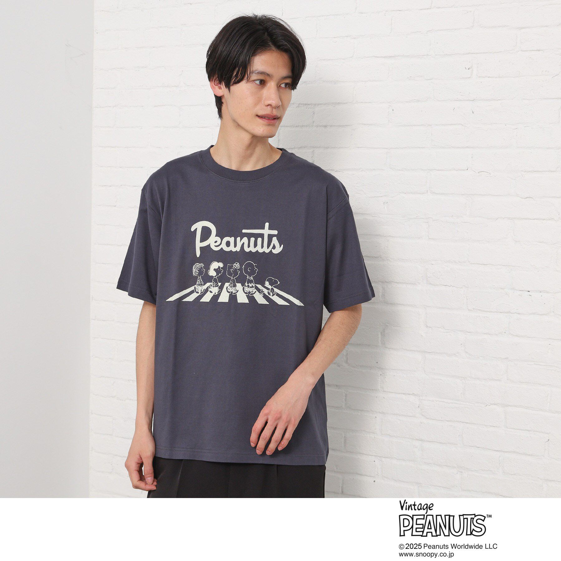 THE SHOP TK「75周年PEANUTSデザイン半袖Tシャツ」|Tシャツ・カットソー|