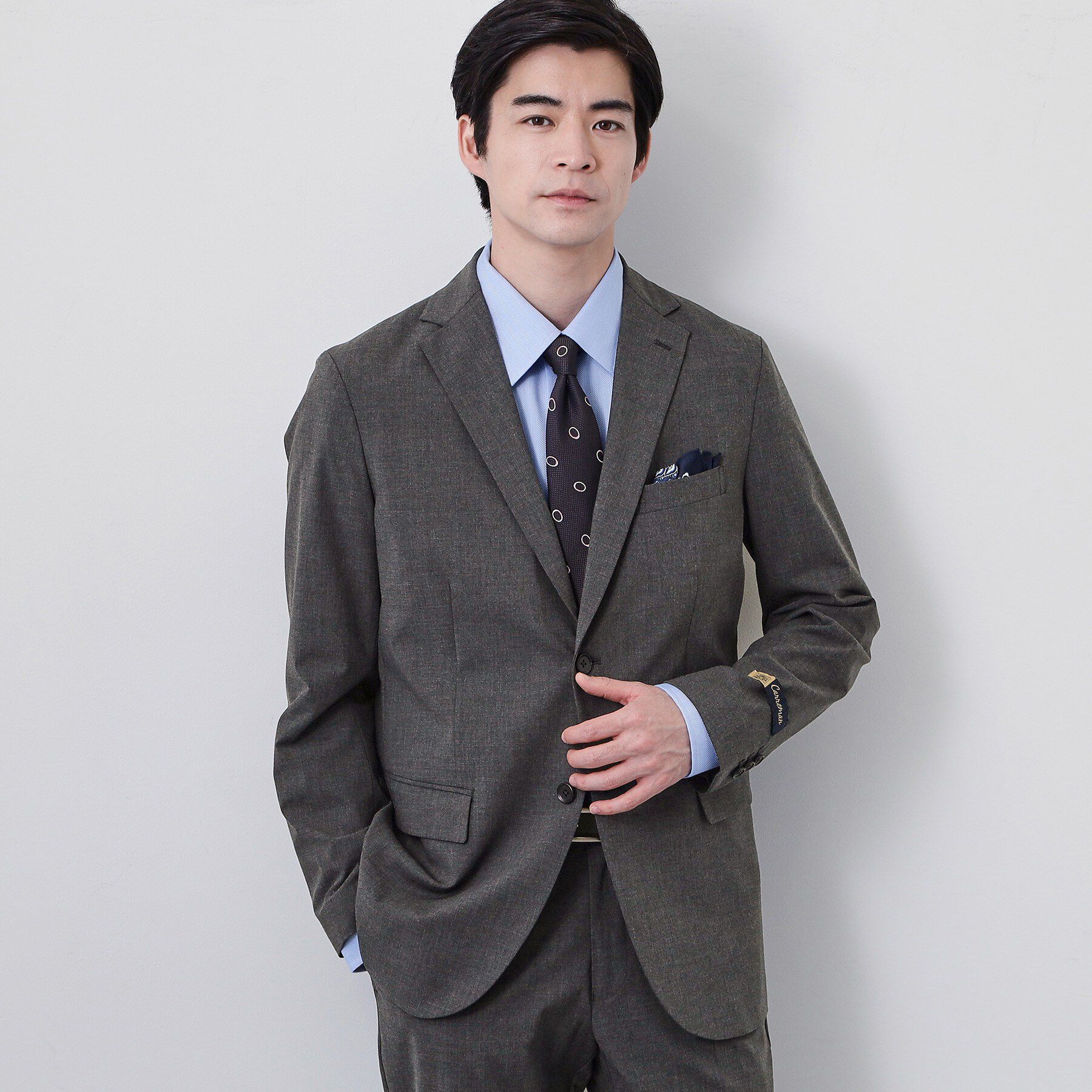 THE SHOP TK「CARREMAN/キャリーマン ジャケット セットアップ可／洗濯機OK」|テーラードジャケット|チャコールグレー(0