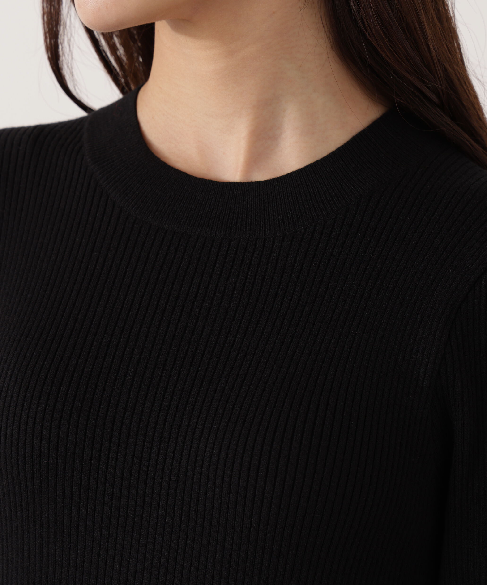 PROPORTION BODY DRESSING「レースドッキングニットワンピース 26SS」|ワンピース|