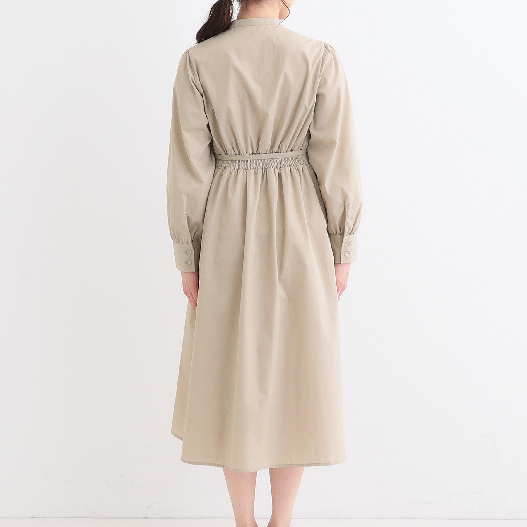 SHOO･LA･RUE「【洗える/S-LL】エレガントさとリラックス感を両立したシャツワンピース」|ワンピース|