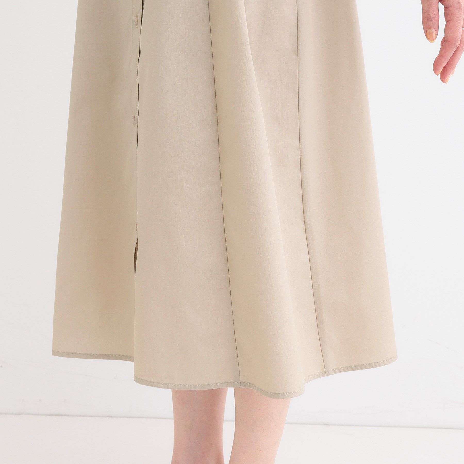 SHOO･LA･RUE「【洗える/S-LL】エレガントさとリラックス感を両立したシャツワンピース」|ワンピース|