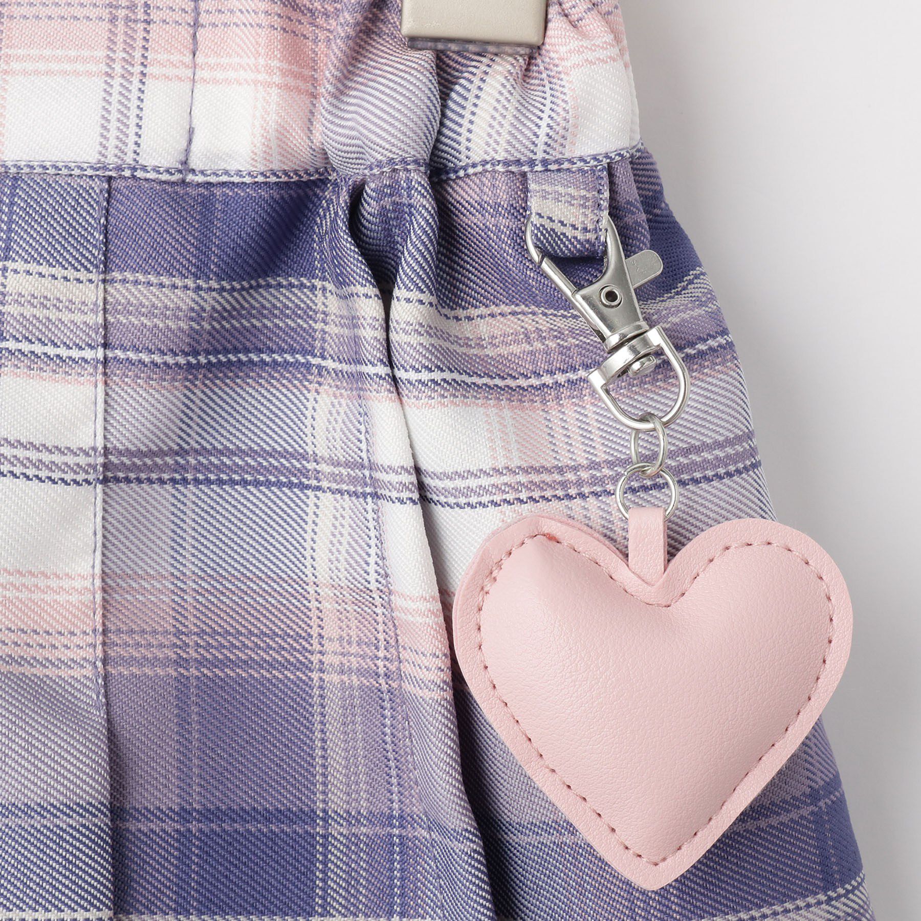 SHOO･LA･RUE「【100-150cm】チェックスカパン」|スカート|