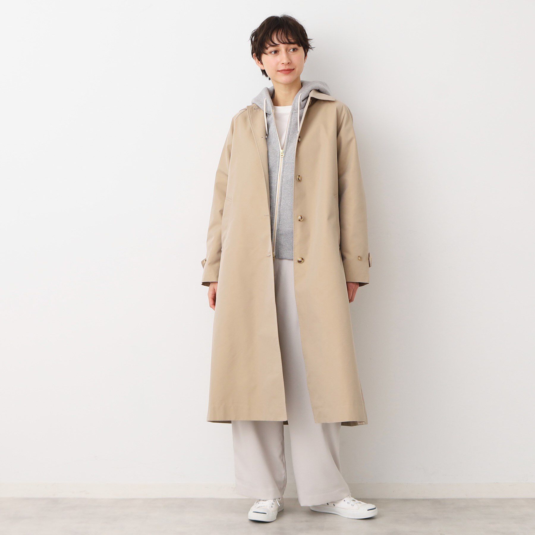 Dessin「【洗える】ステンカラーコート（S～L）」|ステンカラーコート|