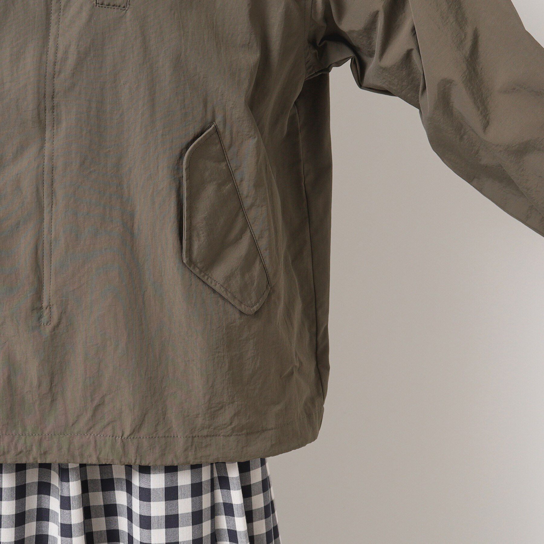 Dessin「【ユニセックス】ナイロンタッサーブルゾン」|ブルゾン・スタジャン|