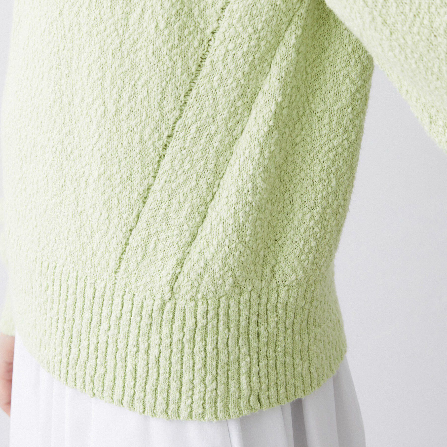 Dessin「【洗える】ローゲージコットンニット」|ニット・セーター|