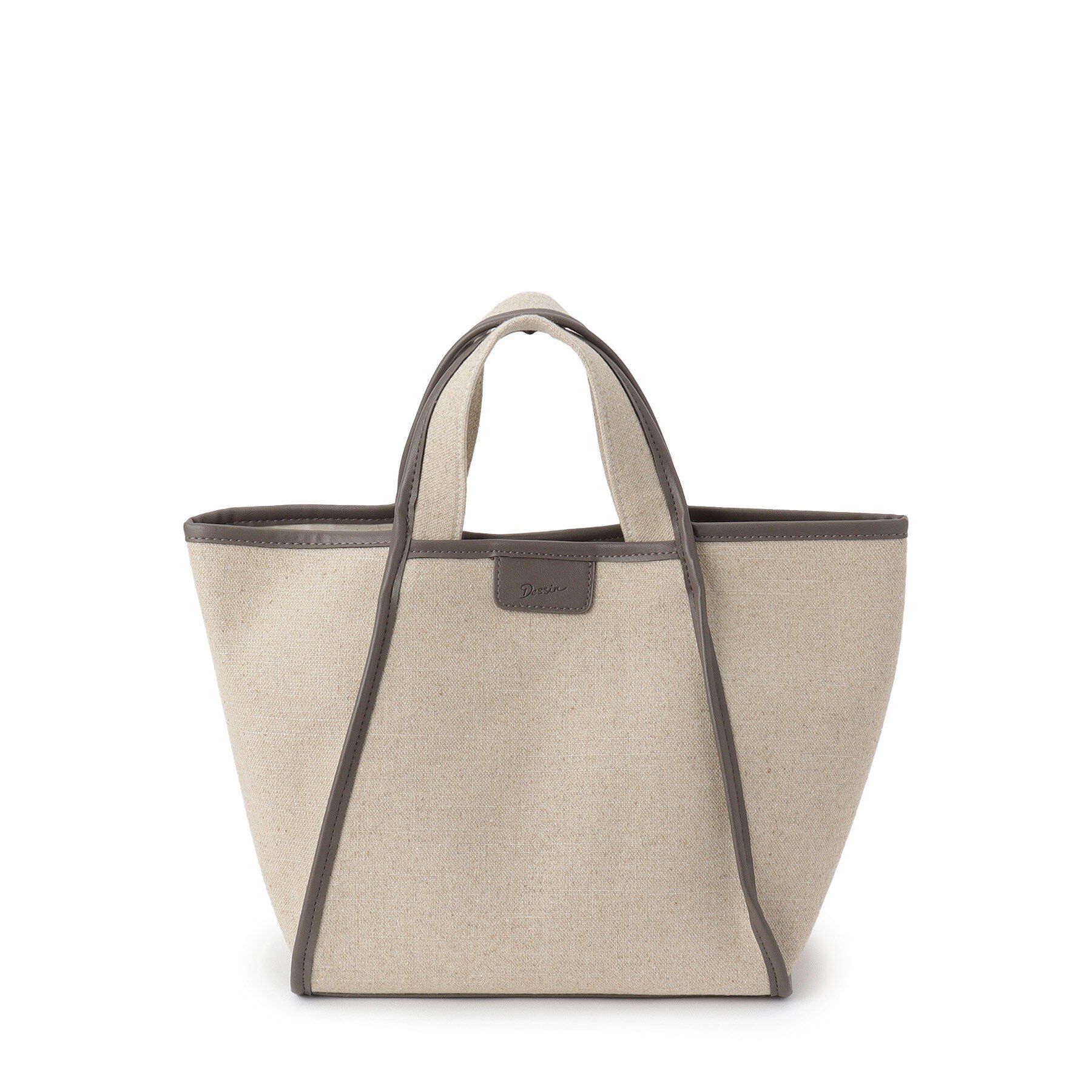 Dessin「【軽量】コットンリネンパイピングバッグ」|トートバッグ|