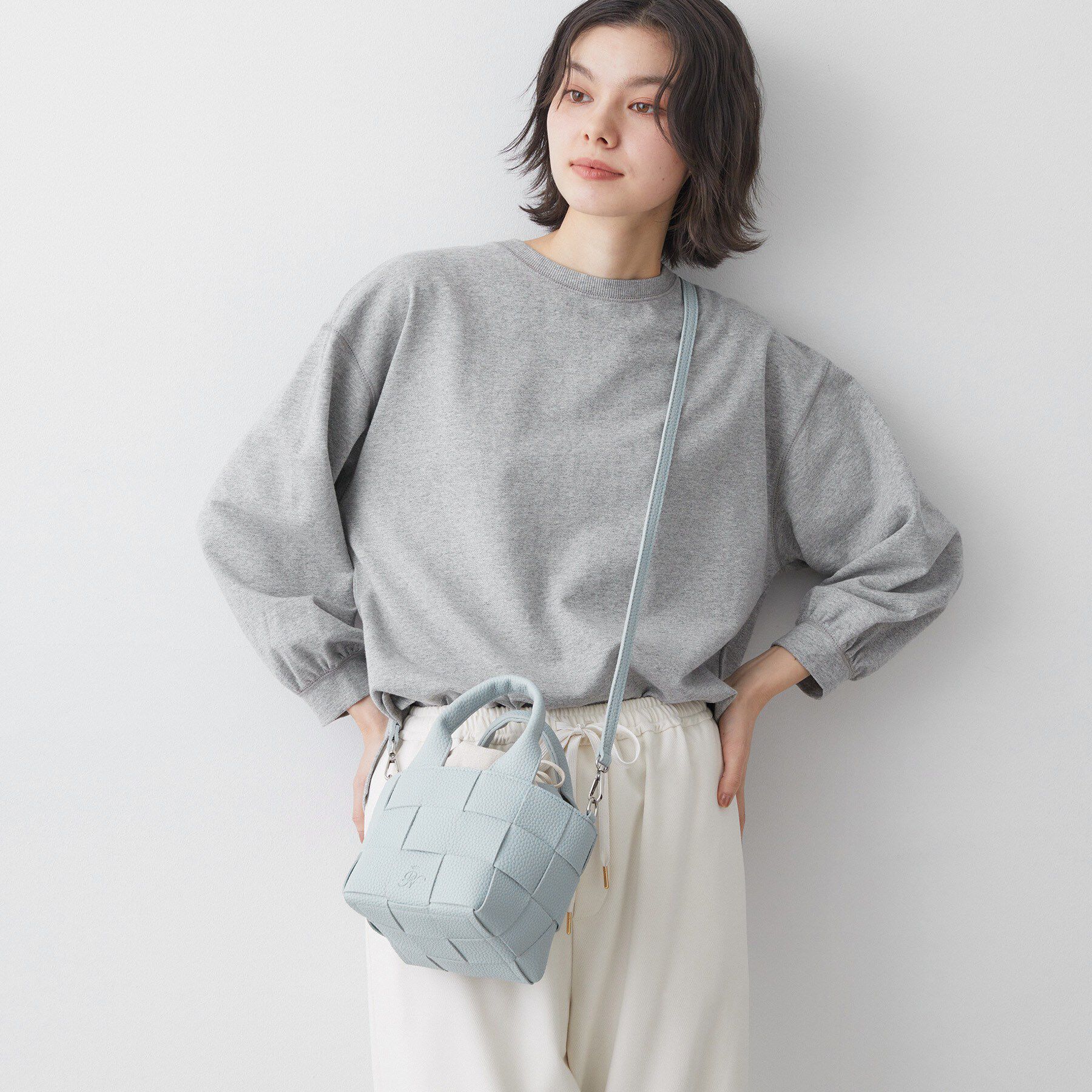 Dessin「【2WAY/軽量】メッシュシリーズミニトートバッグ」|トートバッグ|