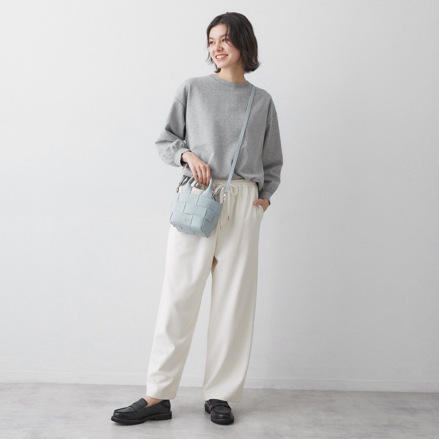 Dessin「【2WAY/軽量】メッシュシリーズミニトートバッグ」|トートバッグ|