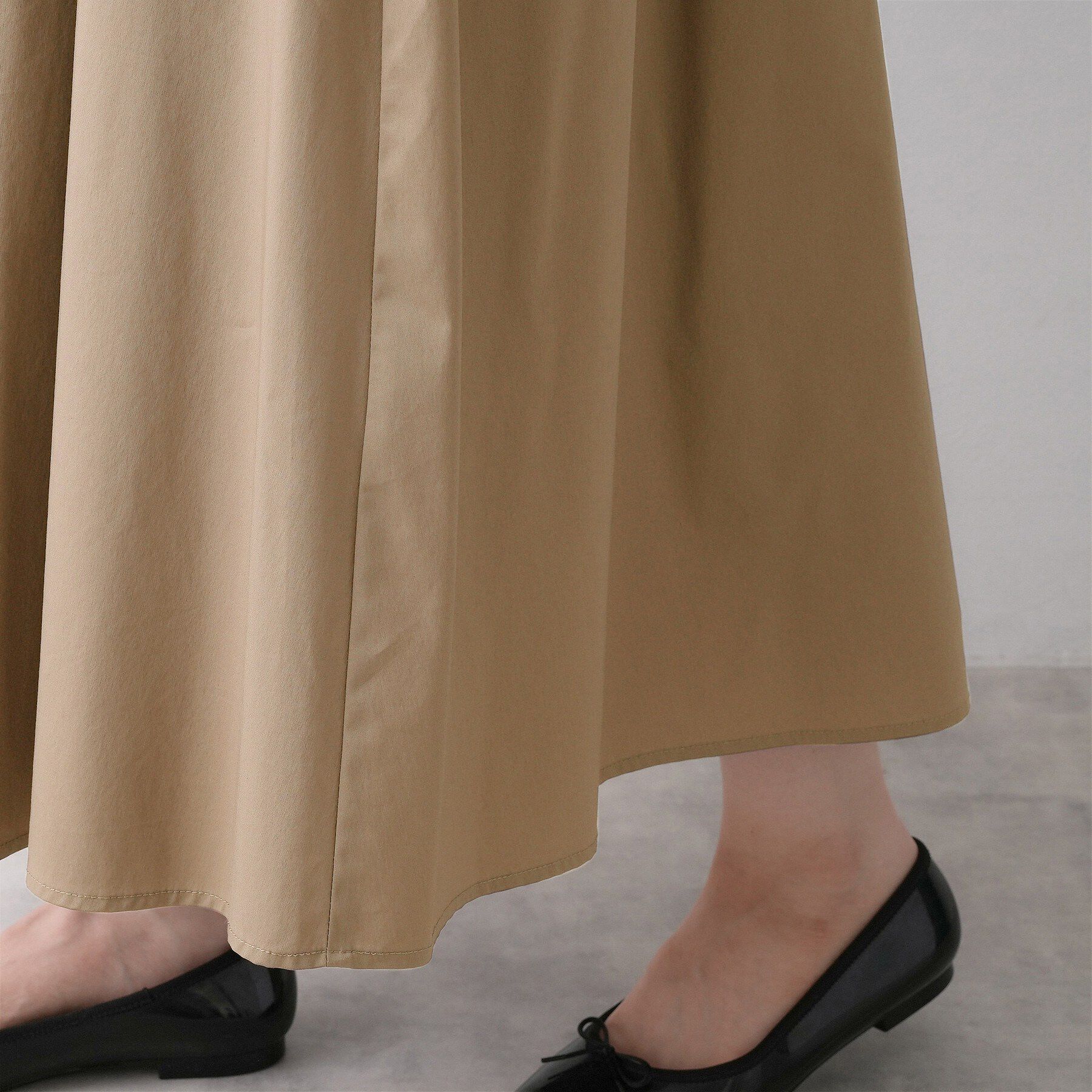 Dessin「【洗える】タックギャザーフレアスカート」|スカート|