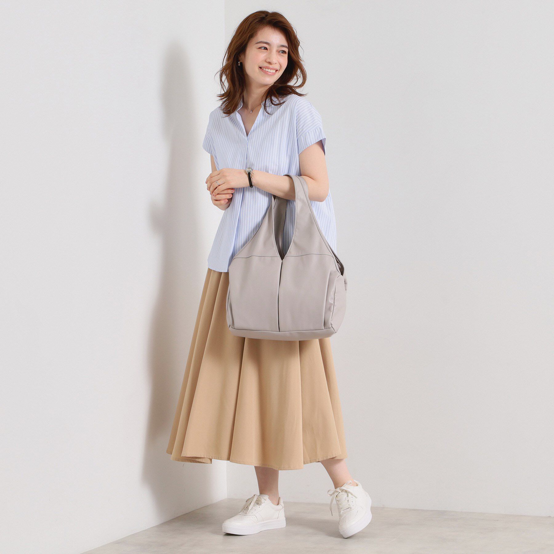 ITS&rsquo;DEMO「【6ポケット】センタータックトート」|トートバッグ|