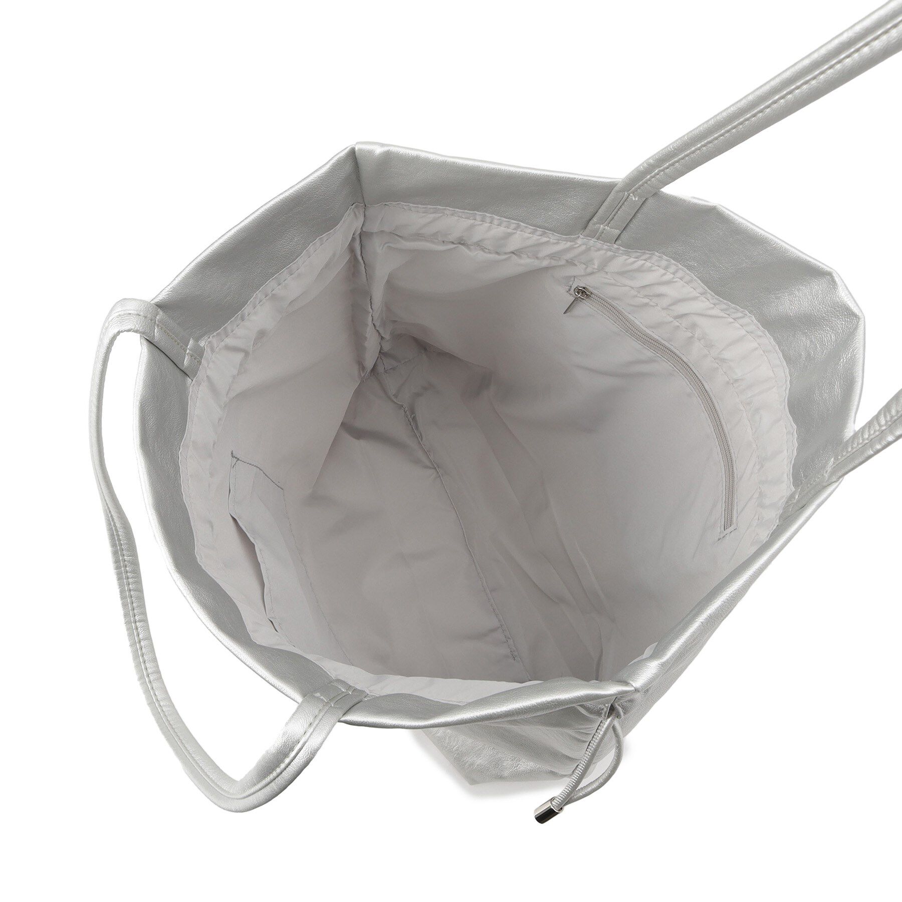 ITS&rsquo;DEMO「【軽量／A4対応】合皮巾着トート」|トートバッグ|