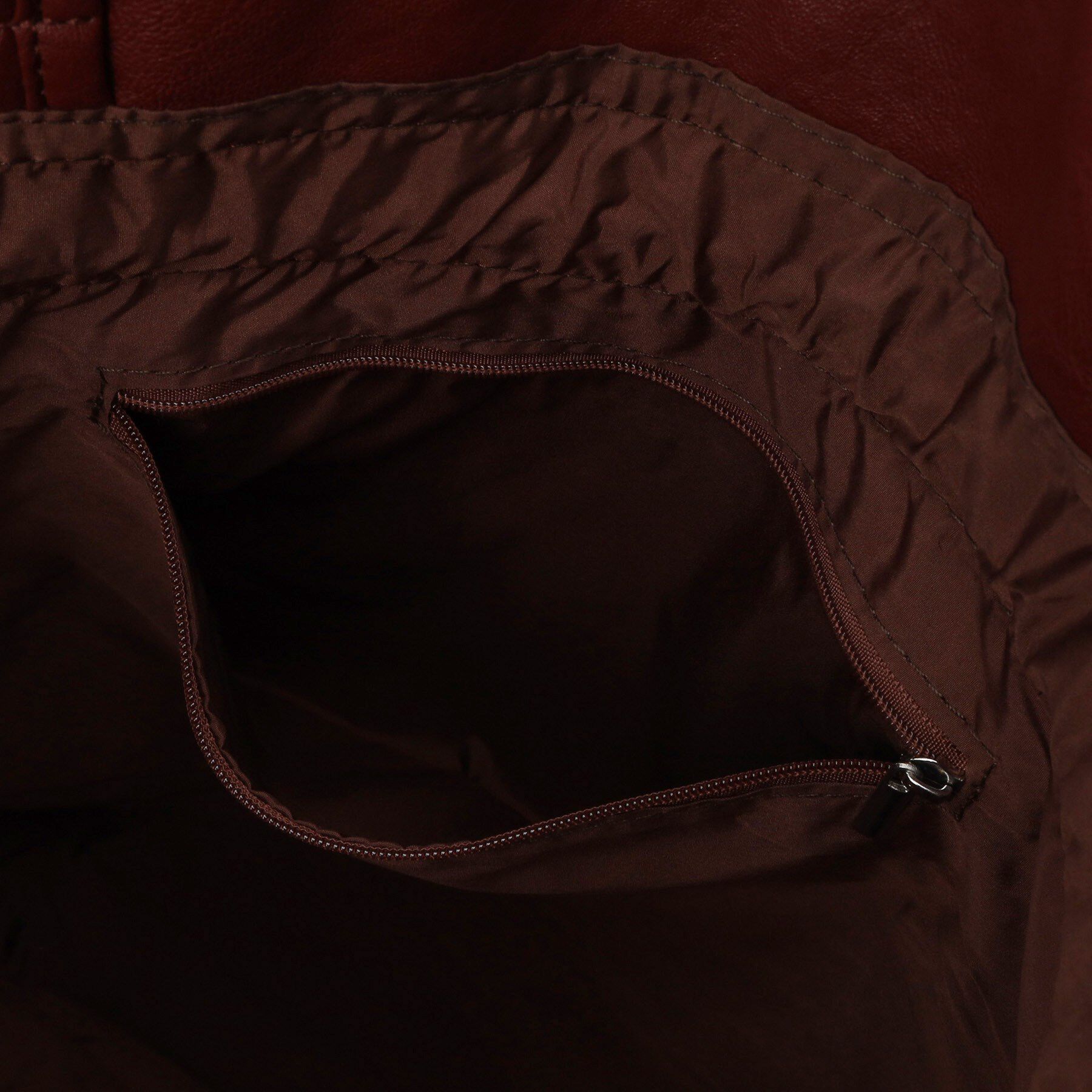 ITS&rsquo;DEMO「【軽量／A4対応】合皮巾着トート」|トートバッグ|