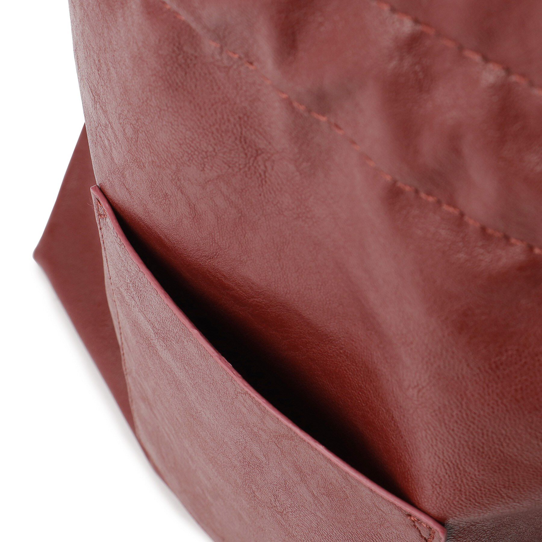 ITS&rsquo;DEMO「【軽量／A4対応】合皮巾着トート」|トートバッグ|