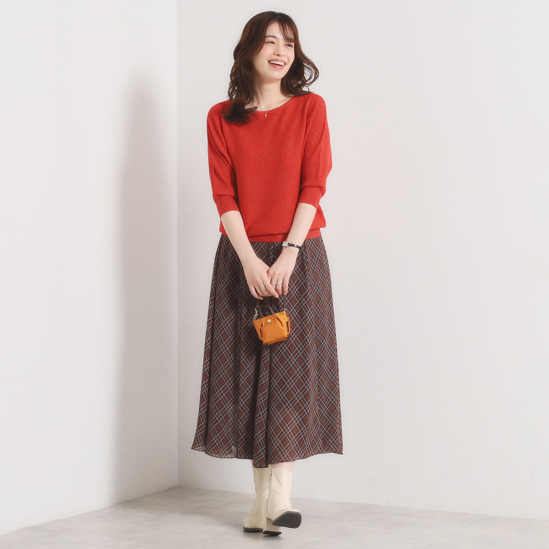 ITS&rsquo;DEMO「【手洗い可】ラメドルマンニット」|ニット・セーター|