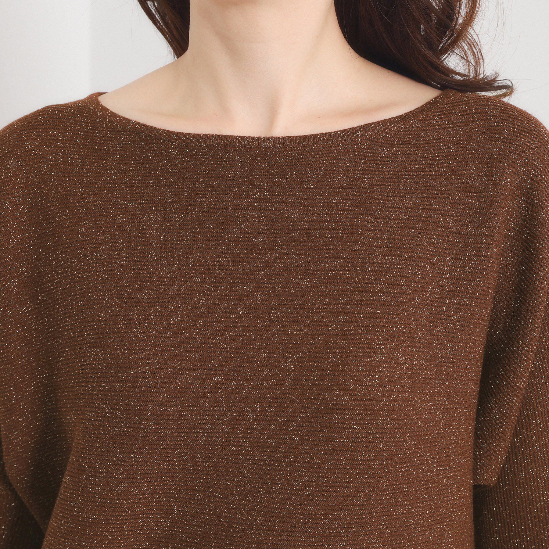 ITS&rsquo;DEMO「【手洗い可】ラメドルマンニット」|ニット・セーター|