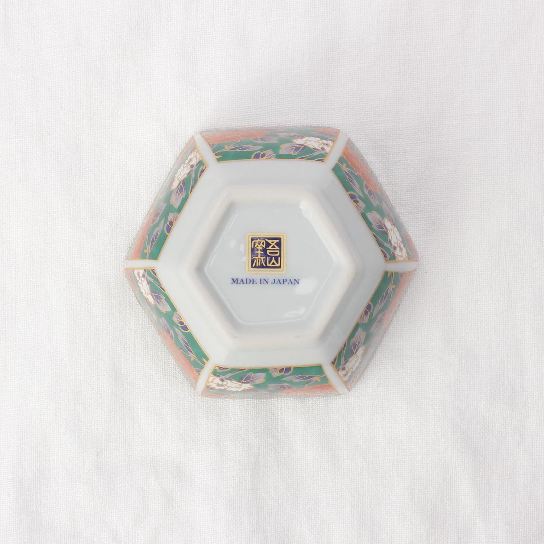 212 KITCHEN STORE「六角鉢 緑彩牡丹」|食器・キッチングッズ|