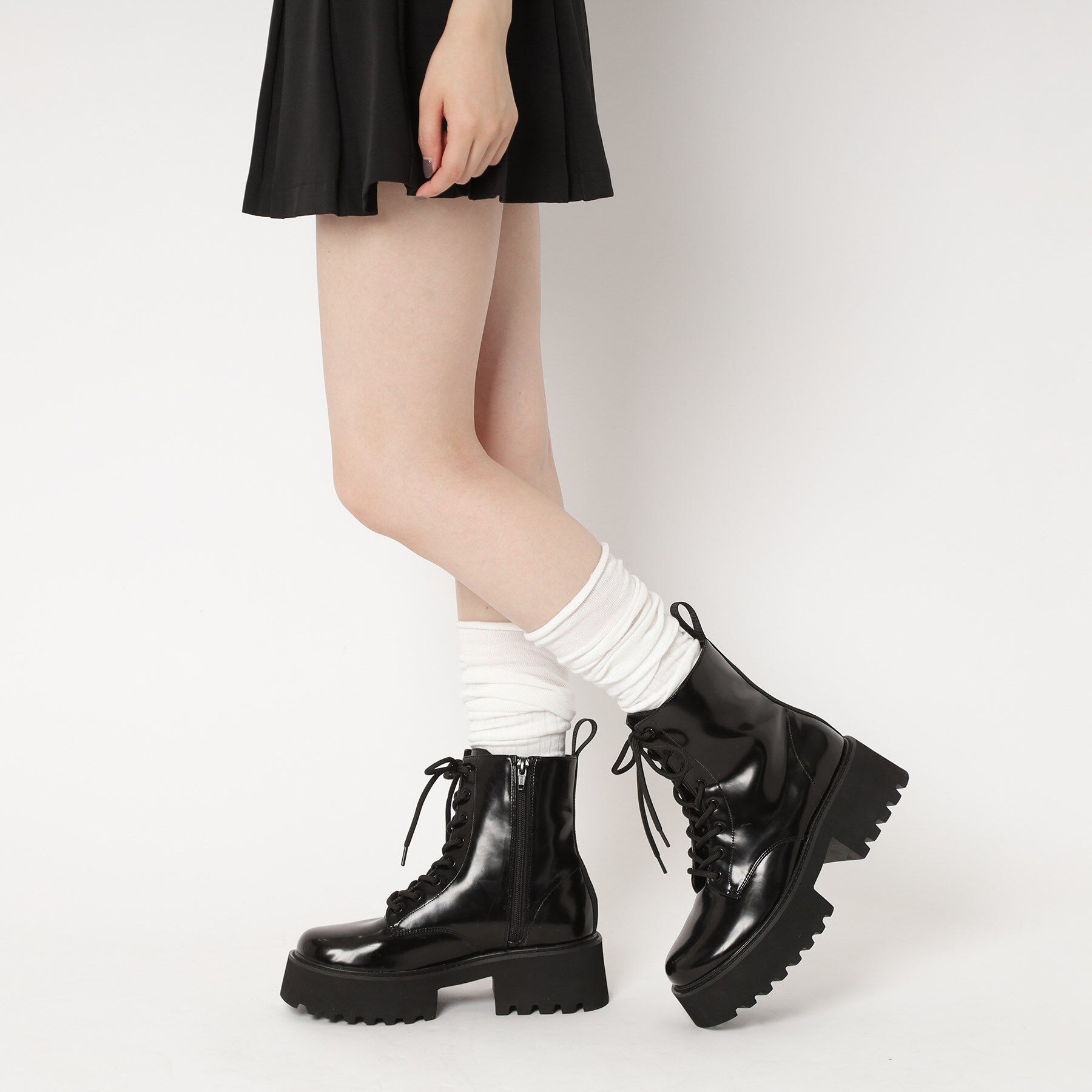 ESPERANZA「レースアップレインブーツ」|ショートブーツ|