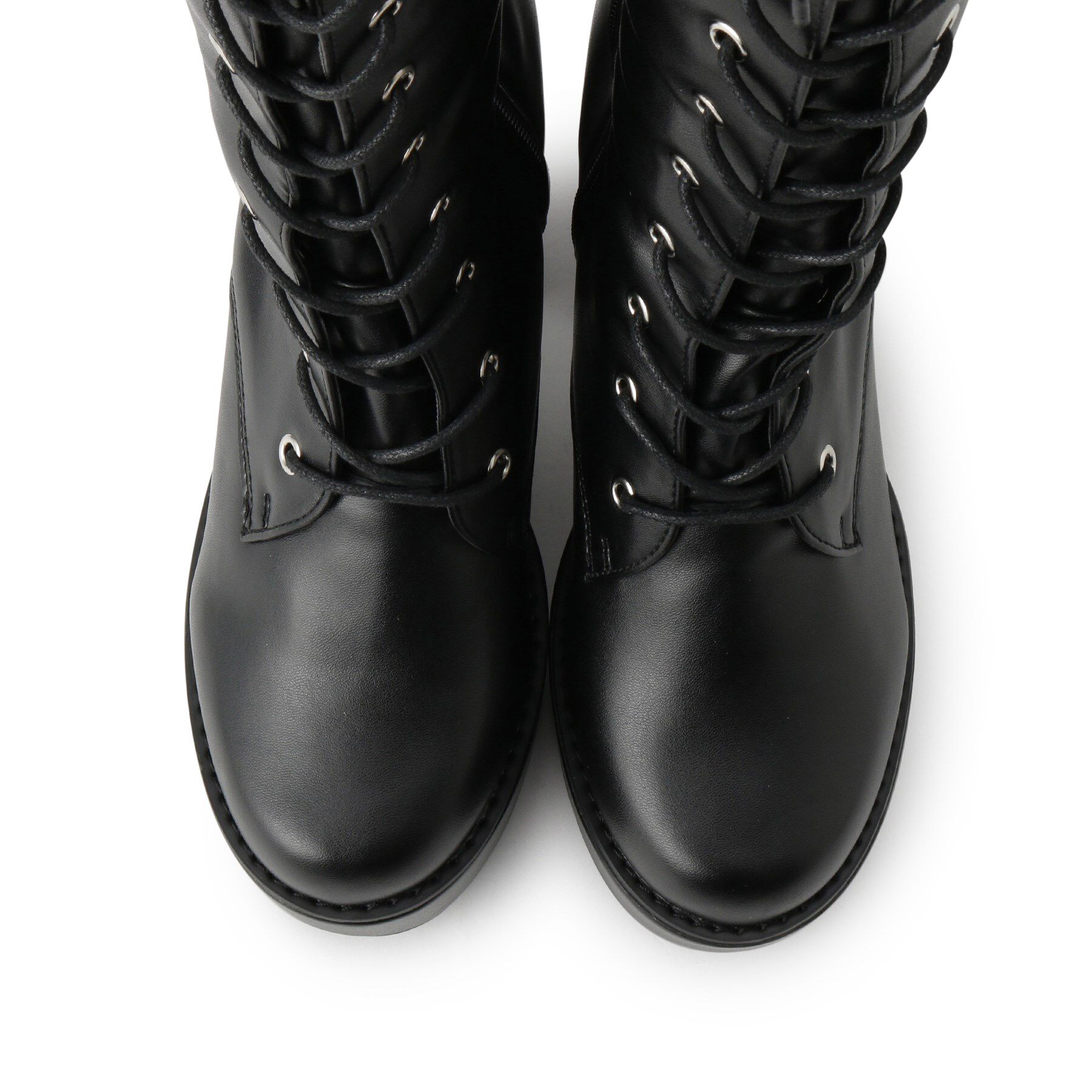 csT&P「厚底レースアップ」|ショートブーツ|