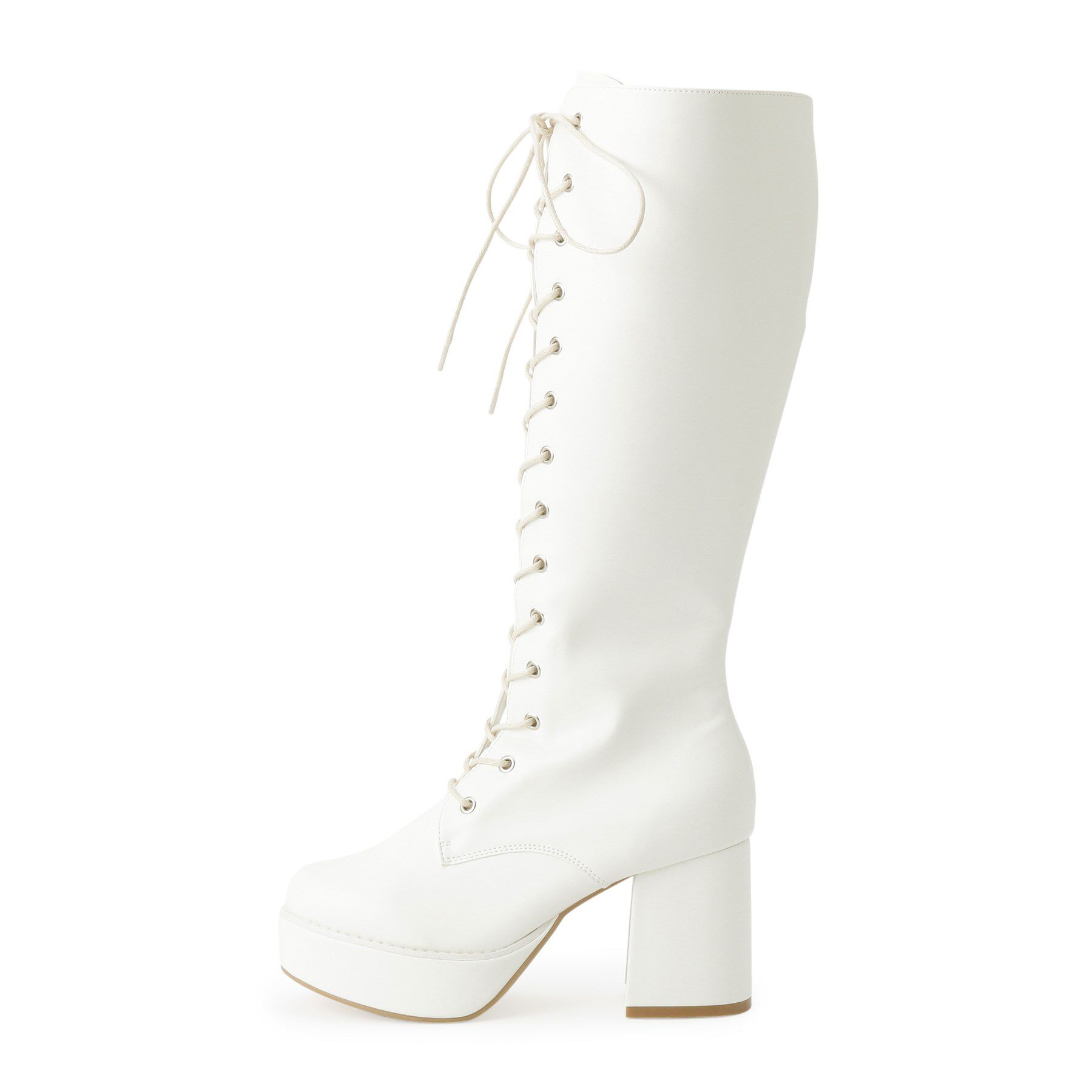 csT&P「厚底レースアップ」|ショートブーツ|