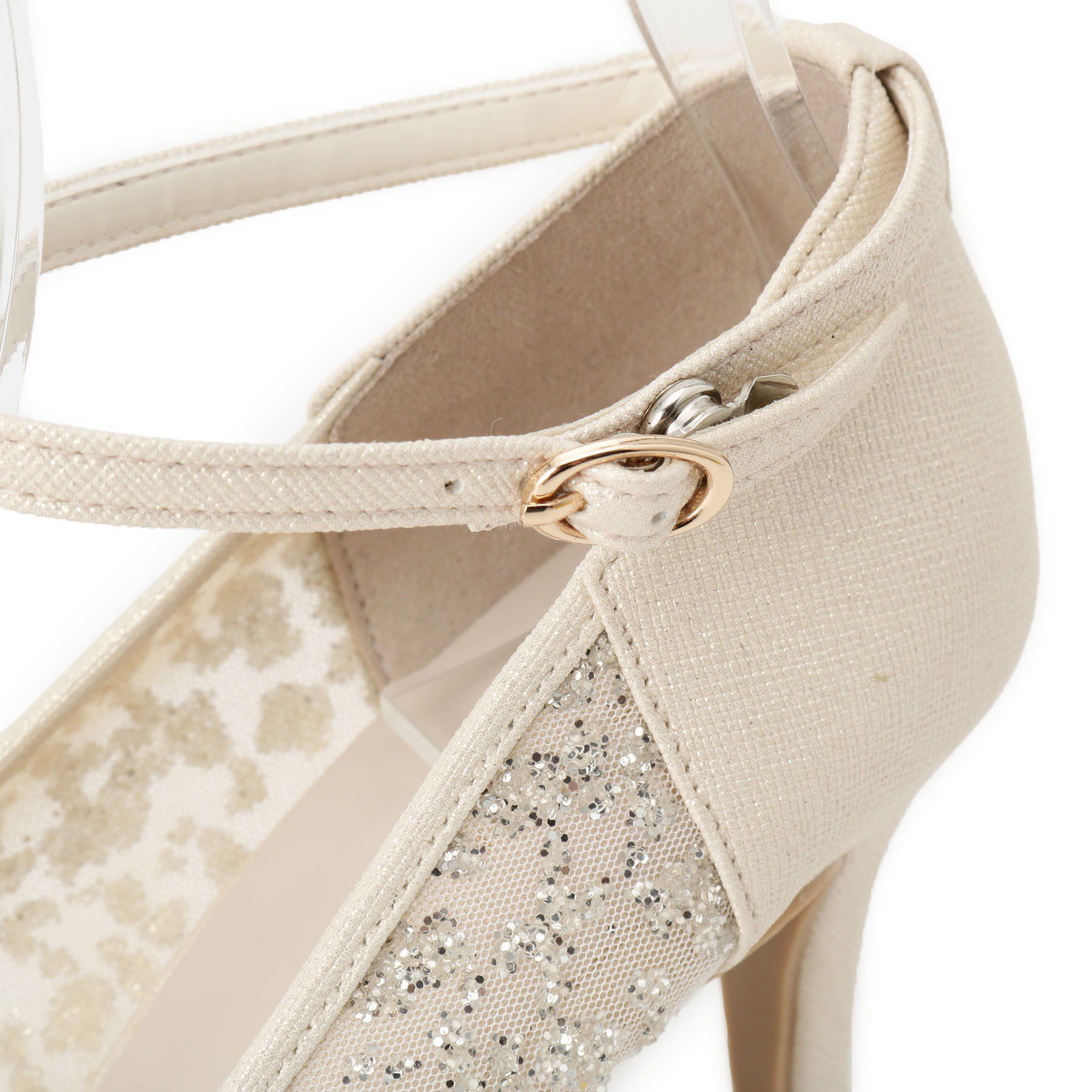 ESPERANZA「【VALENTINE Collection】ハートカットストラップパンプス」|パンプス|