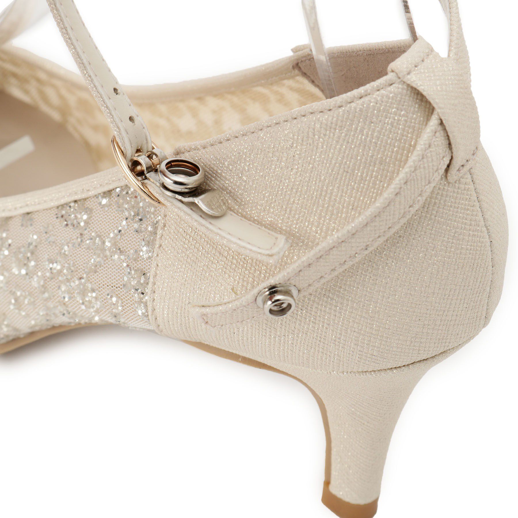 ESPERANZA「【VALENTINE Collection】ハートカットストラップパンプス」|パンプス|