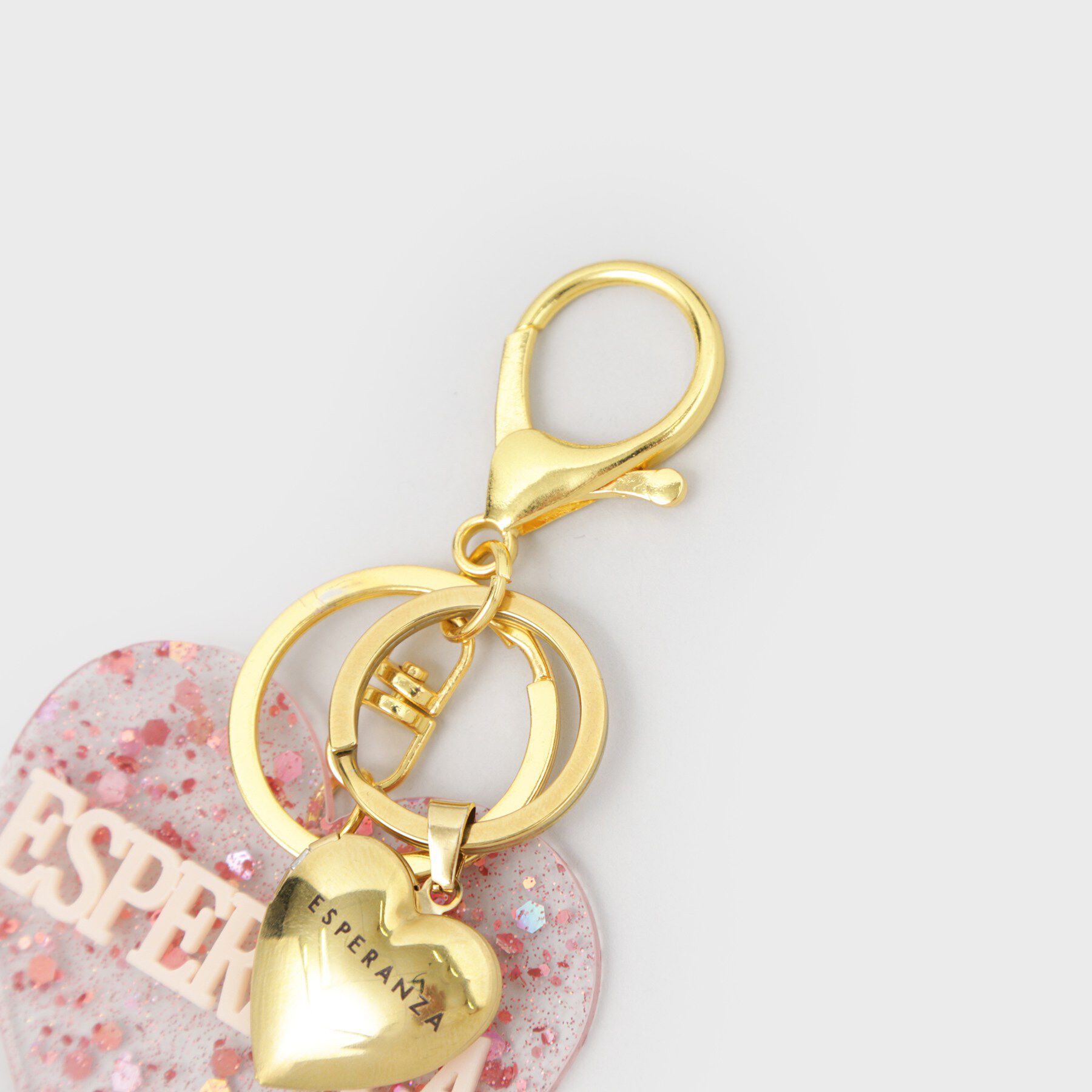 ESPERANZA「【VALENTINE Collection】ハート型ロケットチャーム」|キーケース|