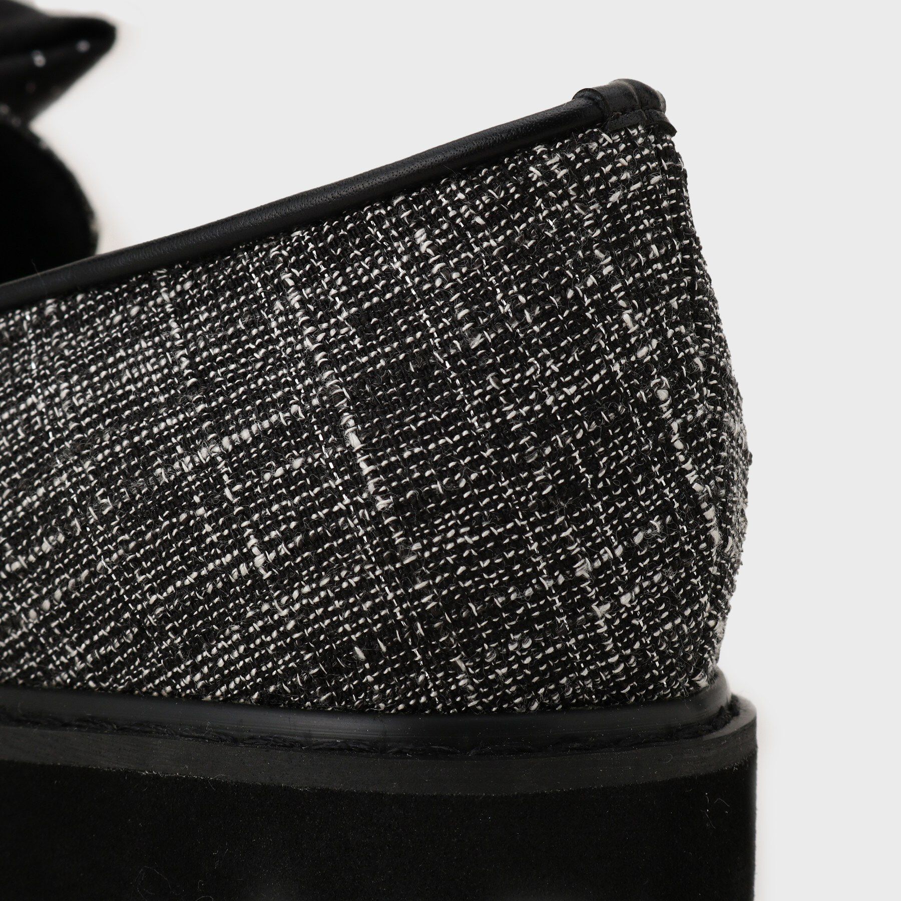 ESPERANZA「晴雨兼用リボン厚底ローファー」|パンプス|