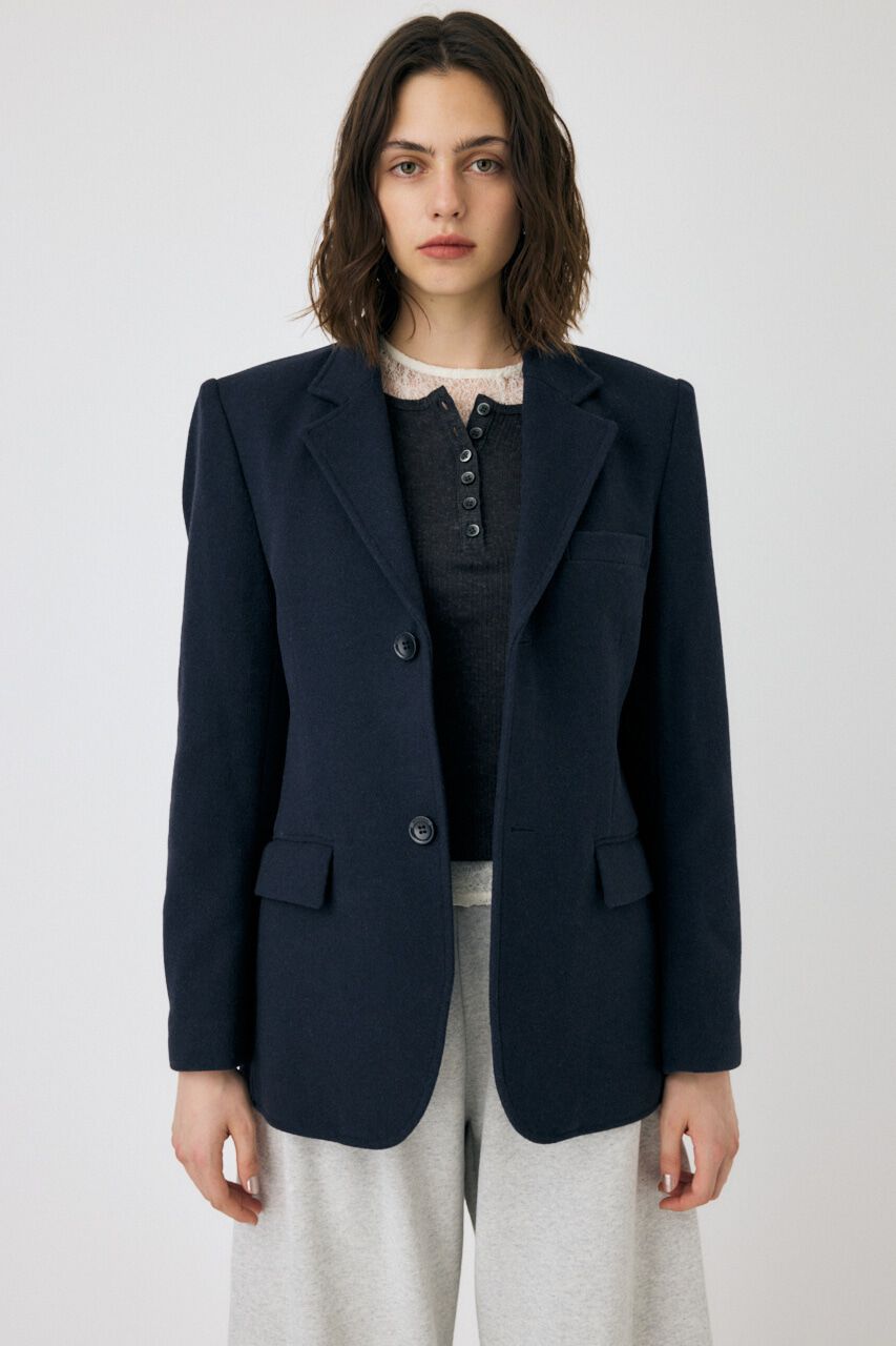 MOUSSY「BACK TUCK ジャケット」|その他|D/NVY3