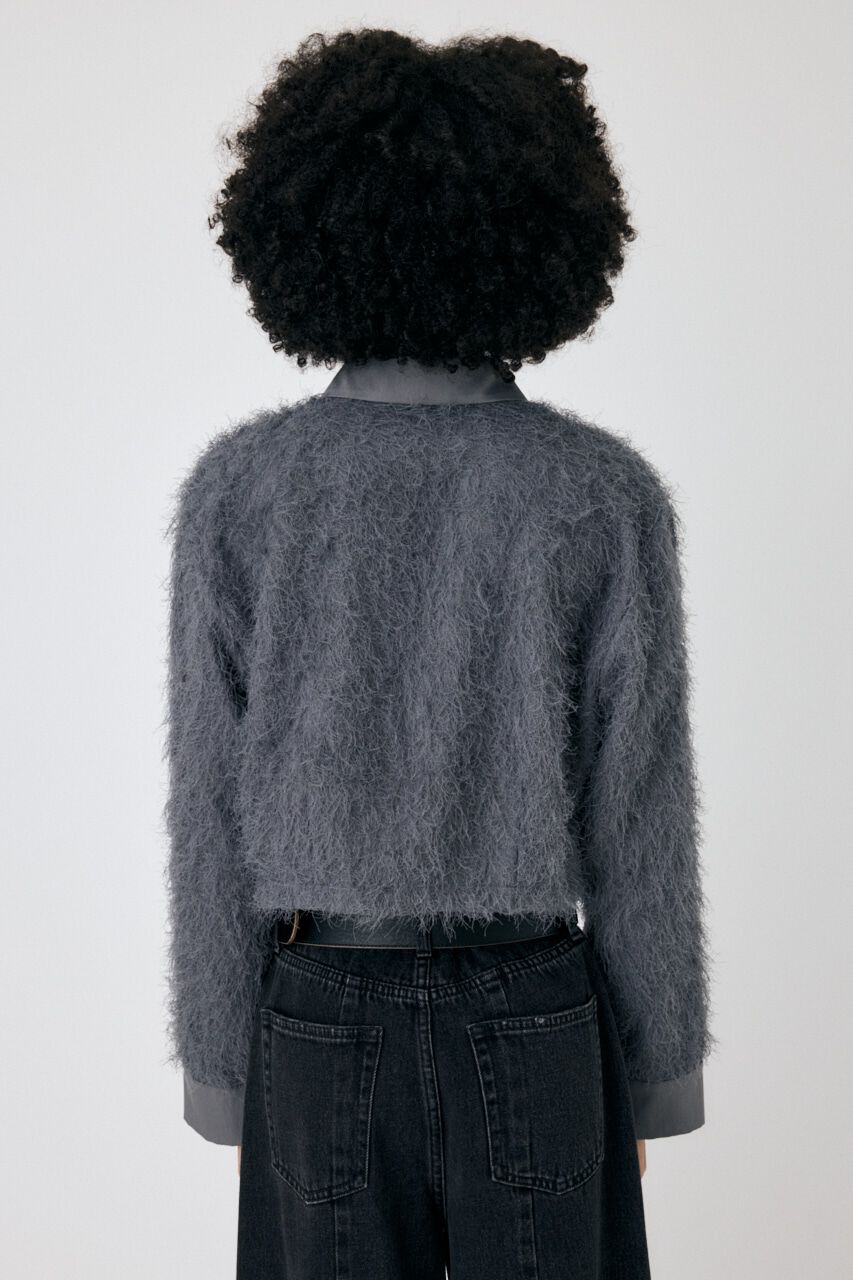 MOUSSY「FRINGE CROPPED シャツ」|シャツ・ブラウス|