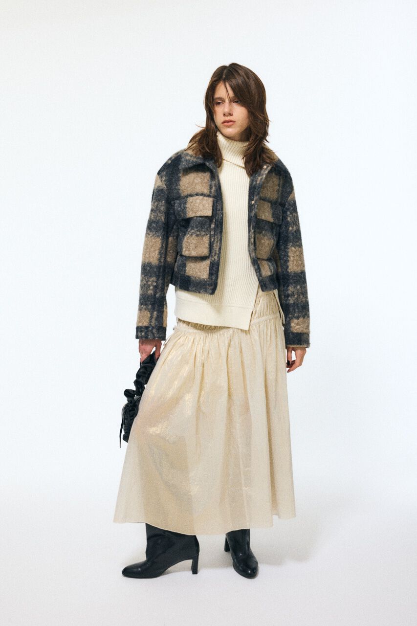 MOUSSY「SLIT ハイネックセーター」|ニット・セーター|