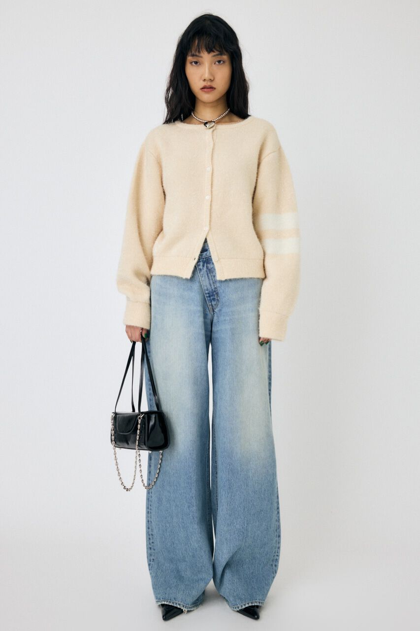 MOUSSY「GLITTER 2WAY ニットトップス」|ニット・セーター|