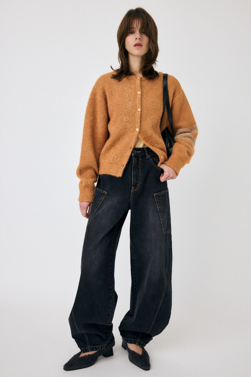 MOUSSY「GLITTER 2WAY ニットトップス」|ニット・セーター|