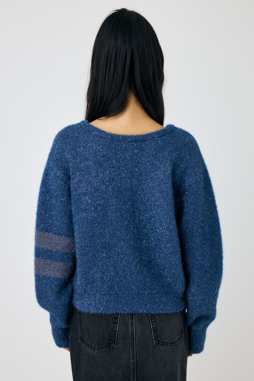 MOUSSY「GLITTER 2WAY ニットトップス」|ニット・セーター|