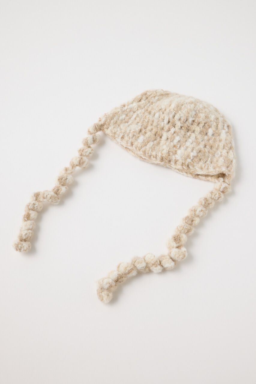 MOUSSY「FLUFFY CROCHET HEAD キャップ」|その他|