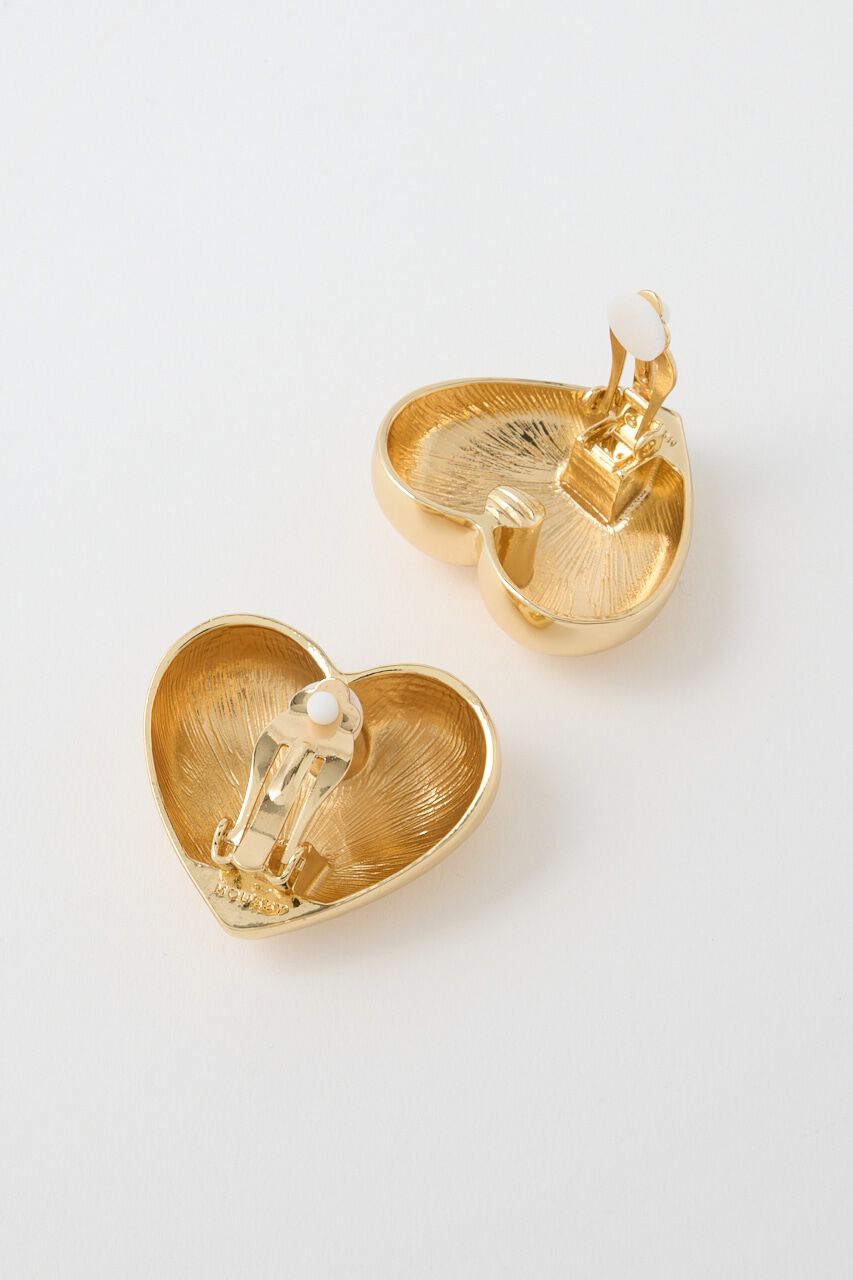 MOUSSY「BIG HEART イヤリング」|ピアス|