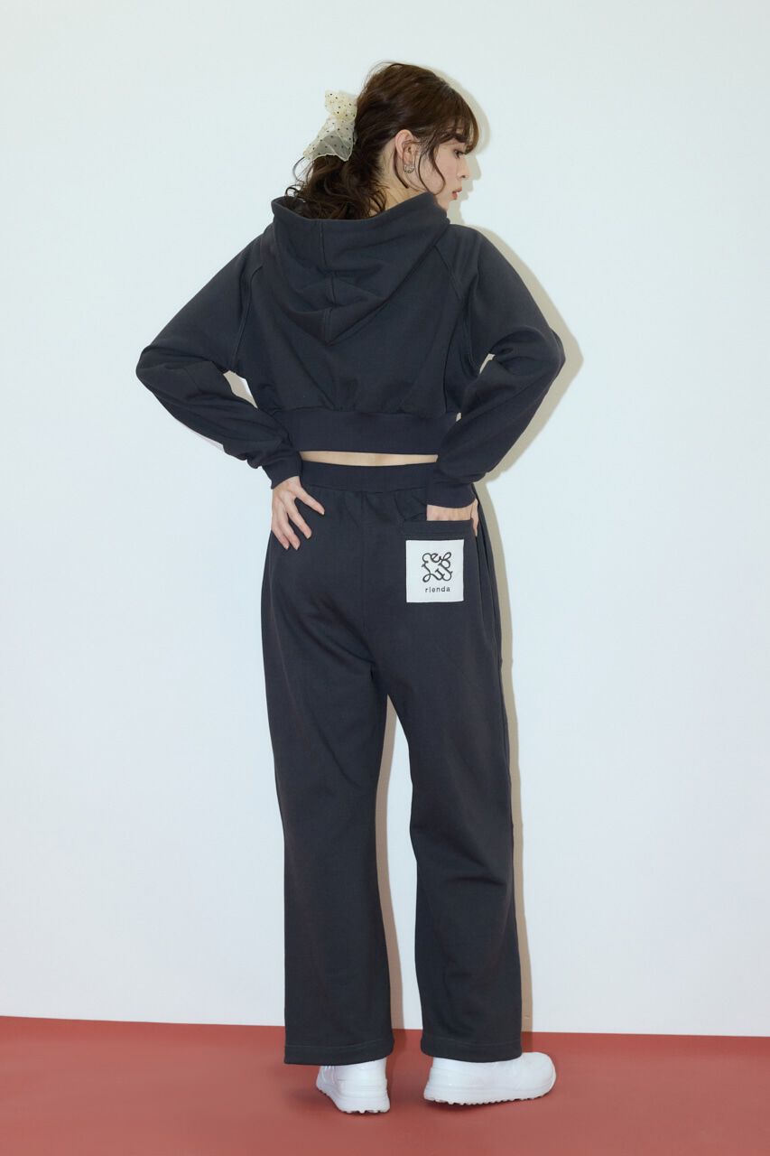 rienda「Rパッチ付きユニセックススウェットパンツ」|その他|